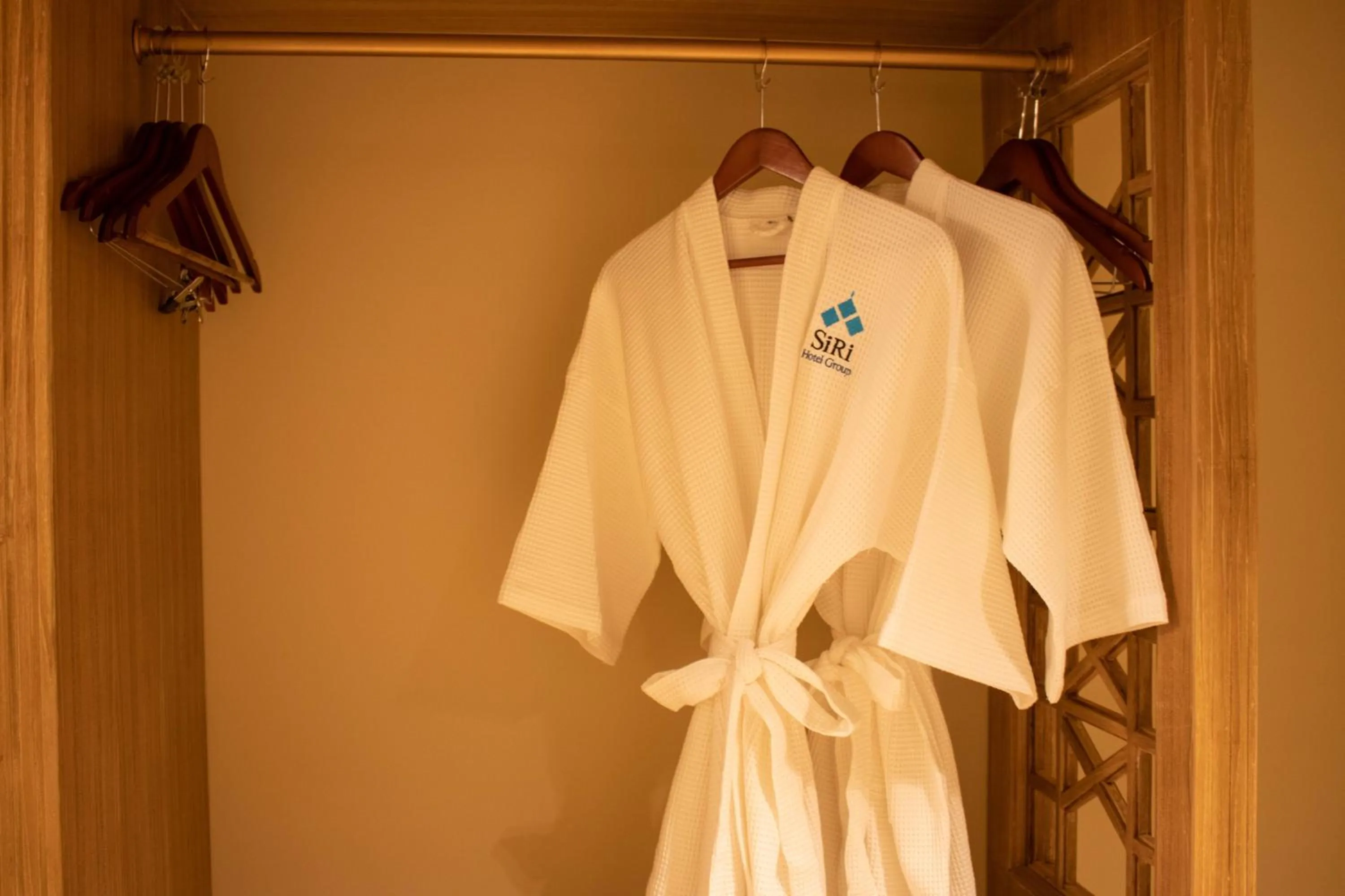 wardrobe in Siri Grand Bangkok Hotel