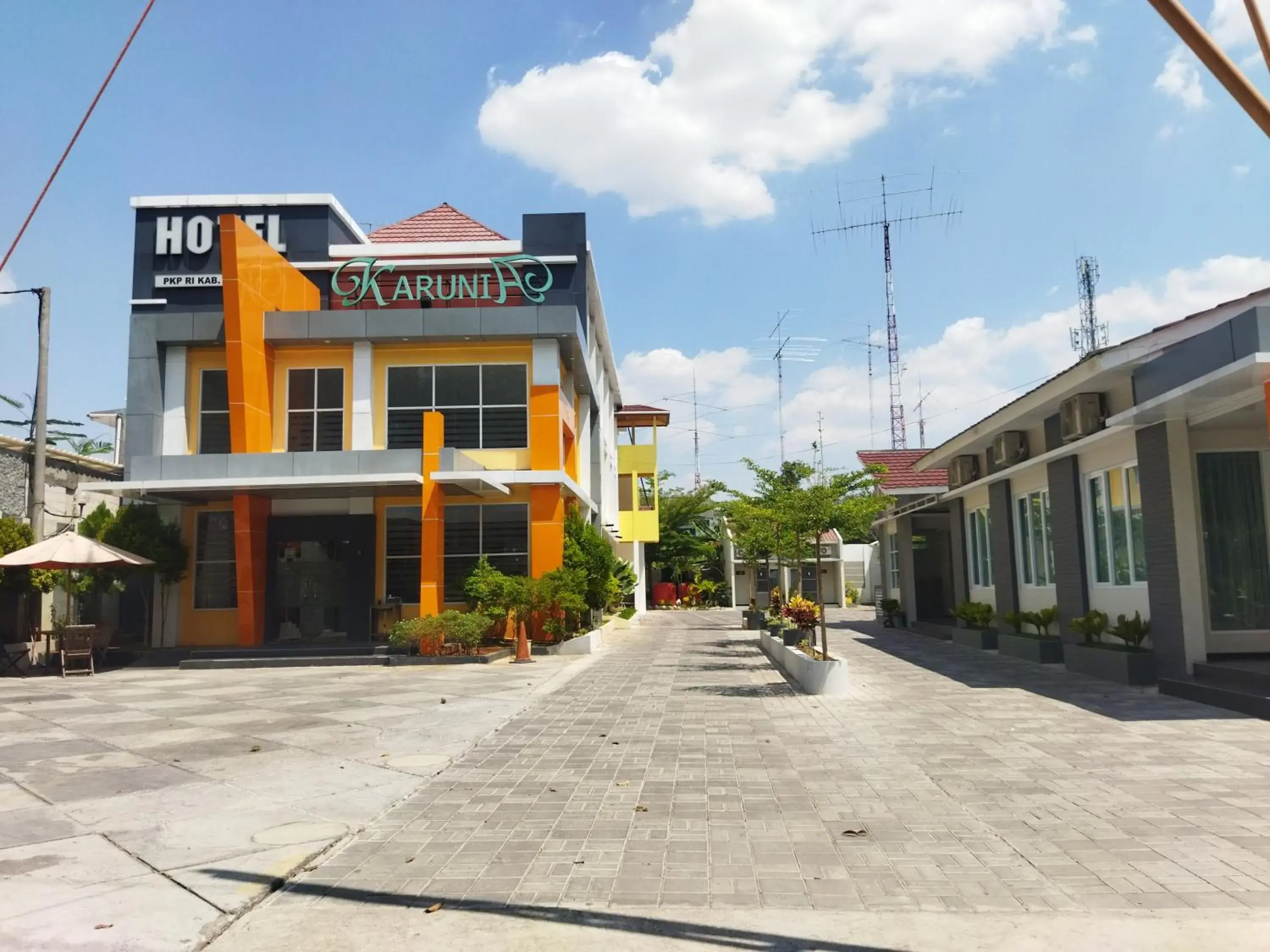 Property building in Hotel Karunia PKPRI Property building in Hotel Karunia PKPRI