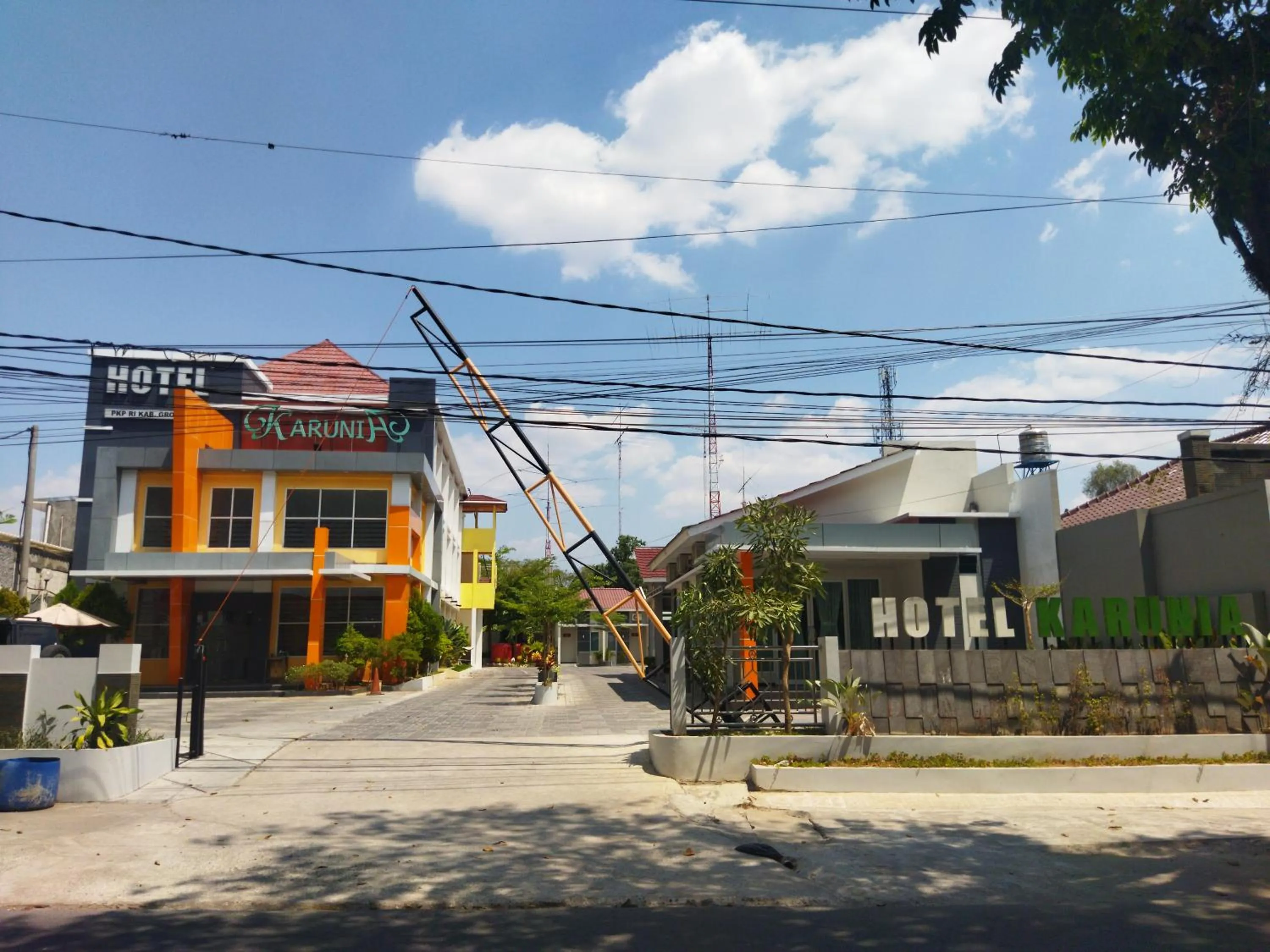 Property building in Hotel Karunia PKPRI