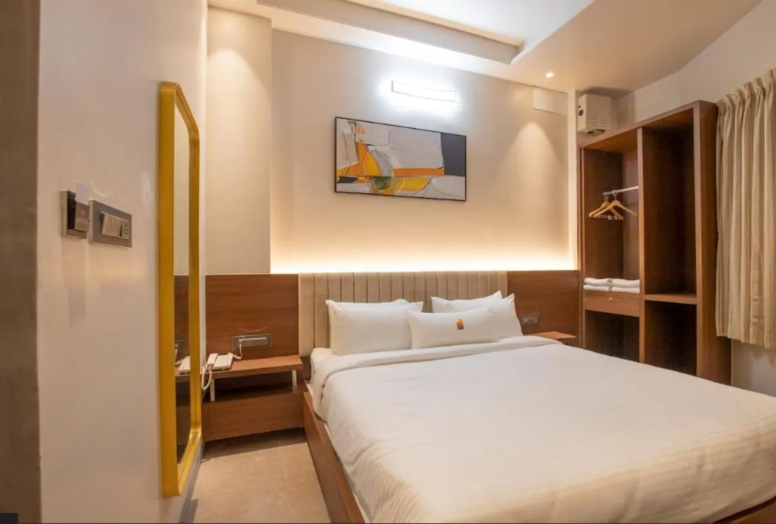 Bedroom, Bed in Myspace Chindanur Comforts