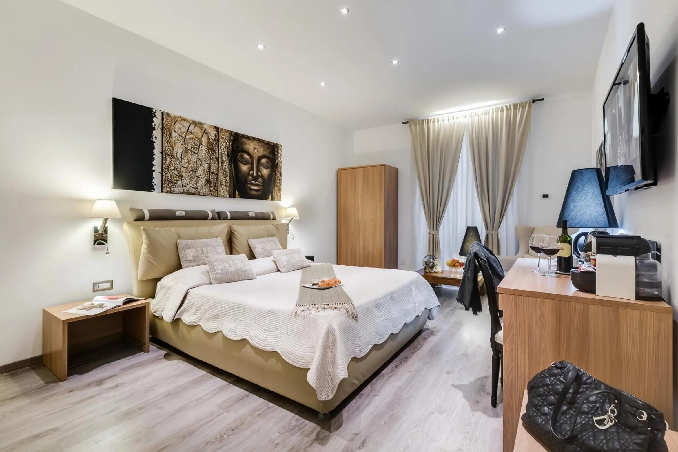 Bed in Relais Colonna