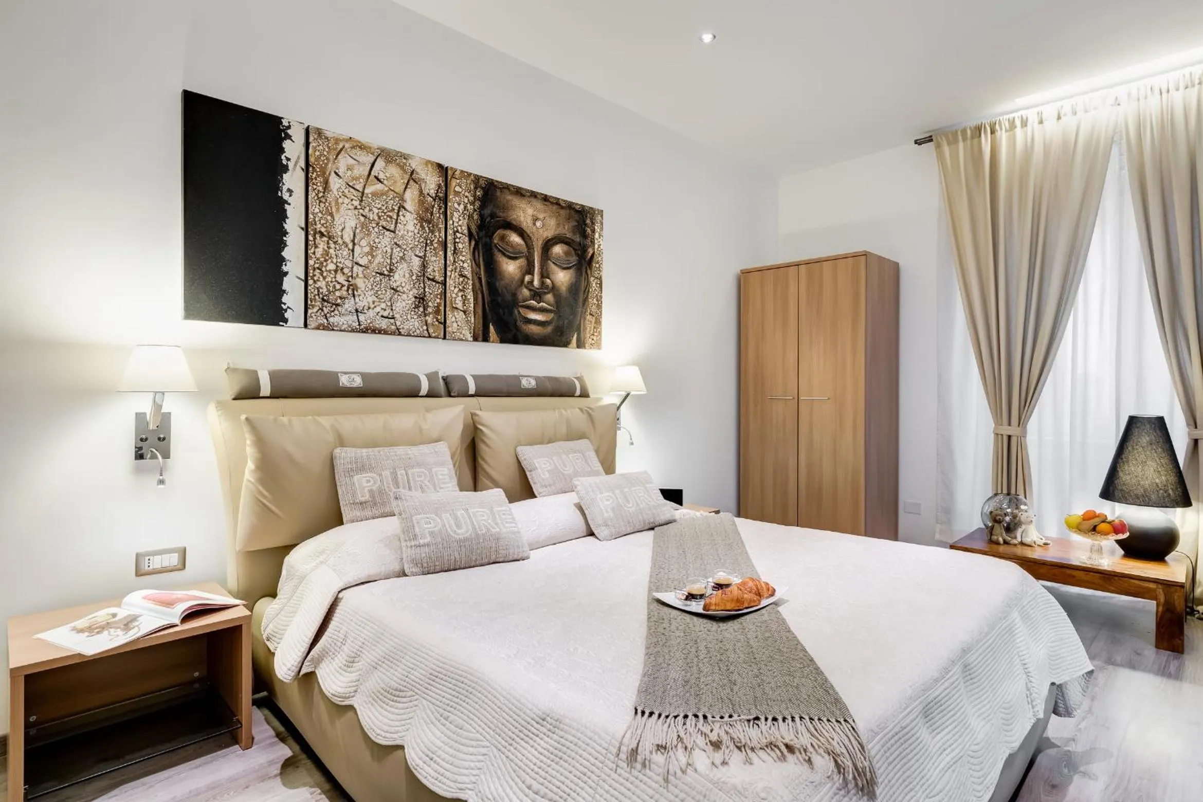 Bed in Relais Colonna