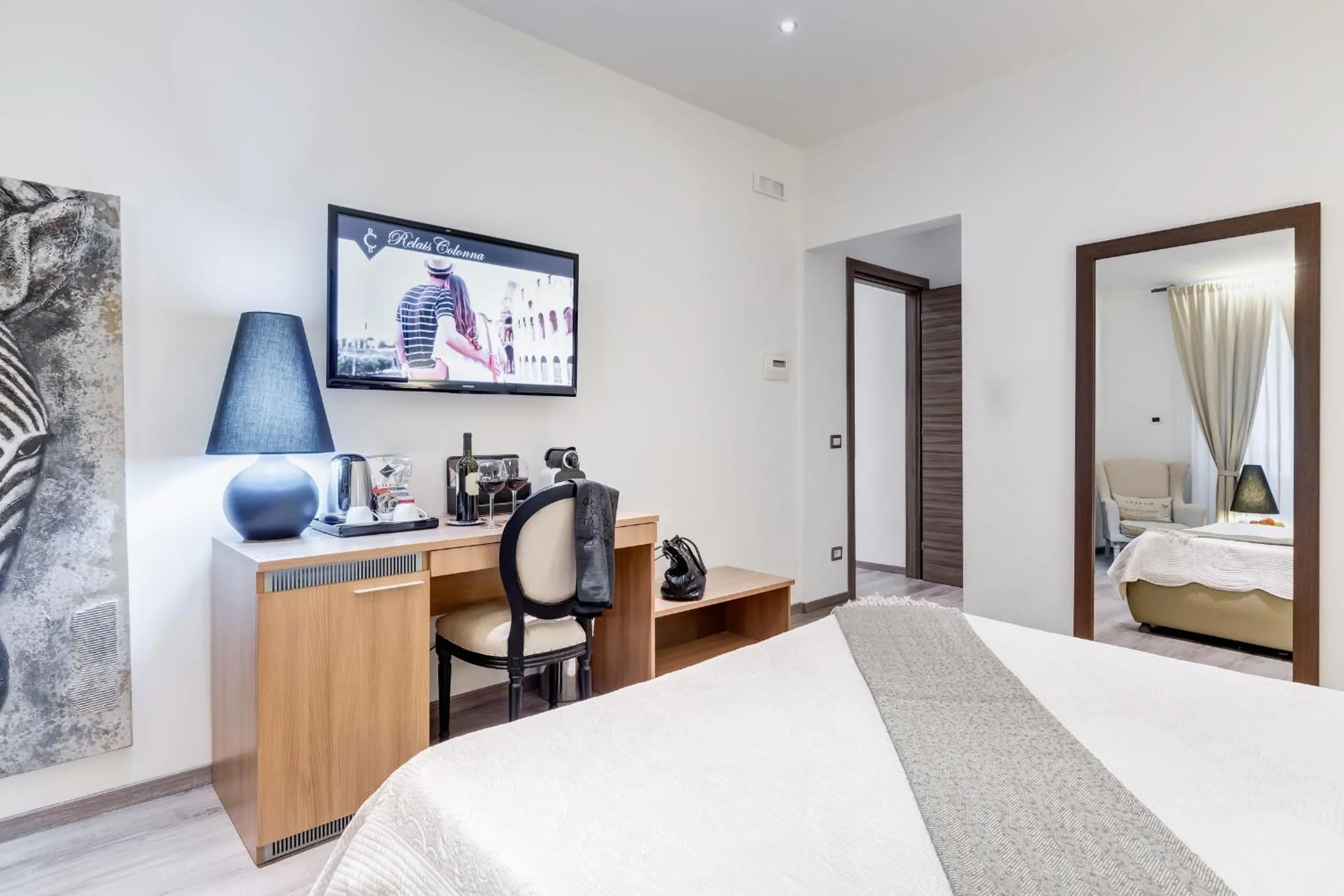 Bed in Relais Colonna