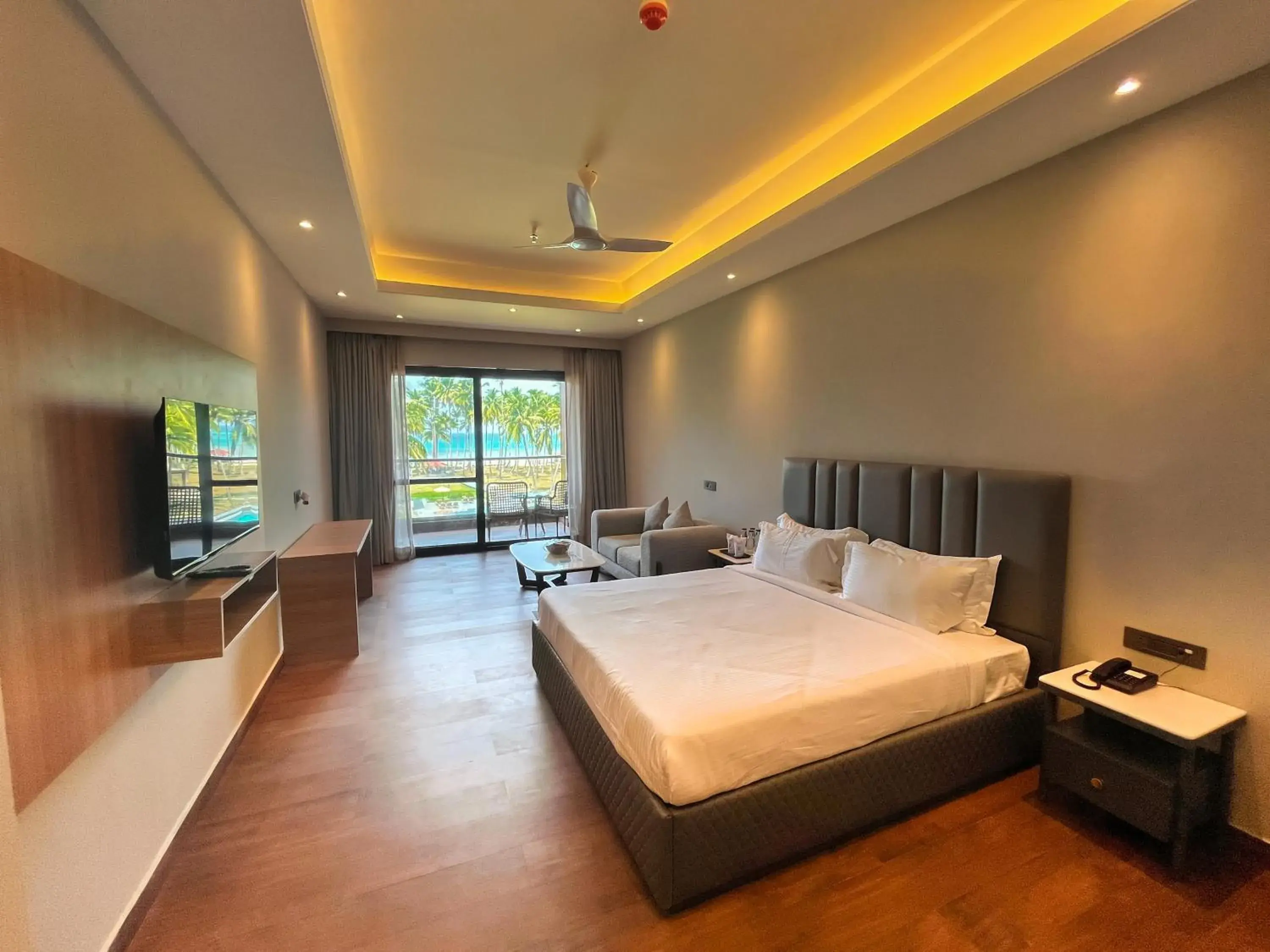 Bed in Silver Sand Sea Princess Beach Resort Bed in Silver Sand Sea Princess Beach Resort