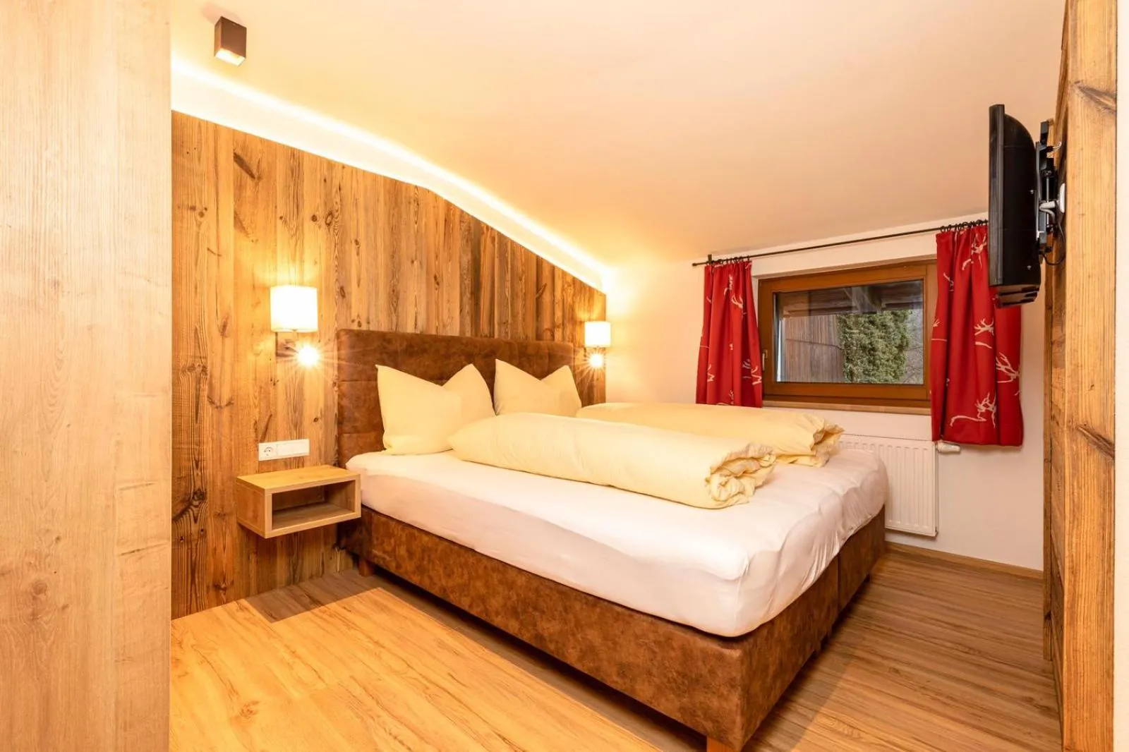 Bedroom, Bed in Appartements Schrambacherhof