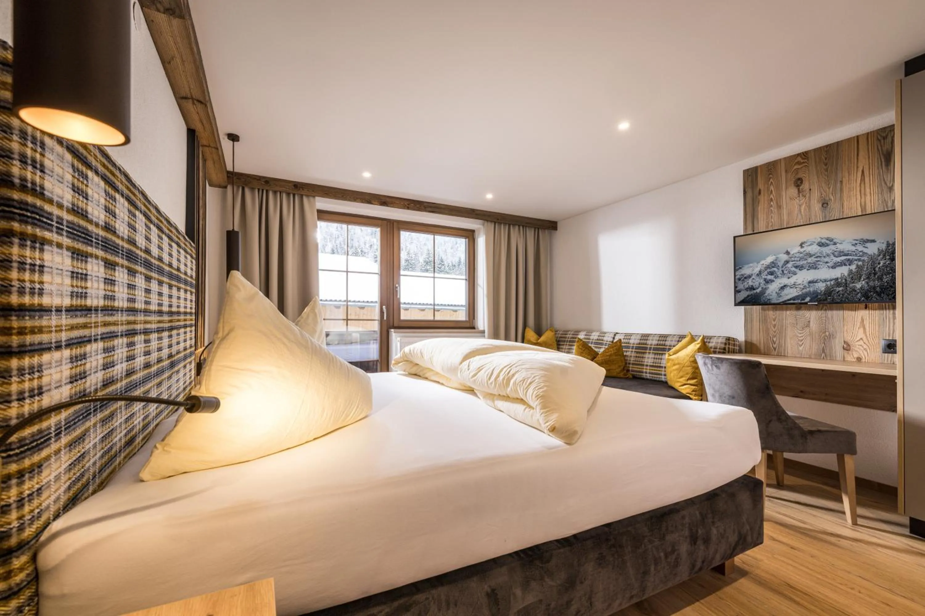 Bed in Appartements Schrambacherhof