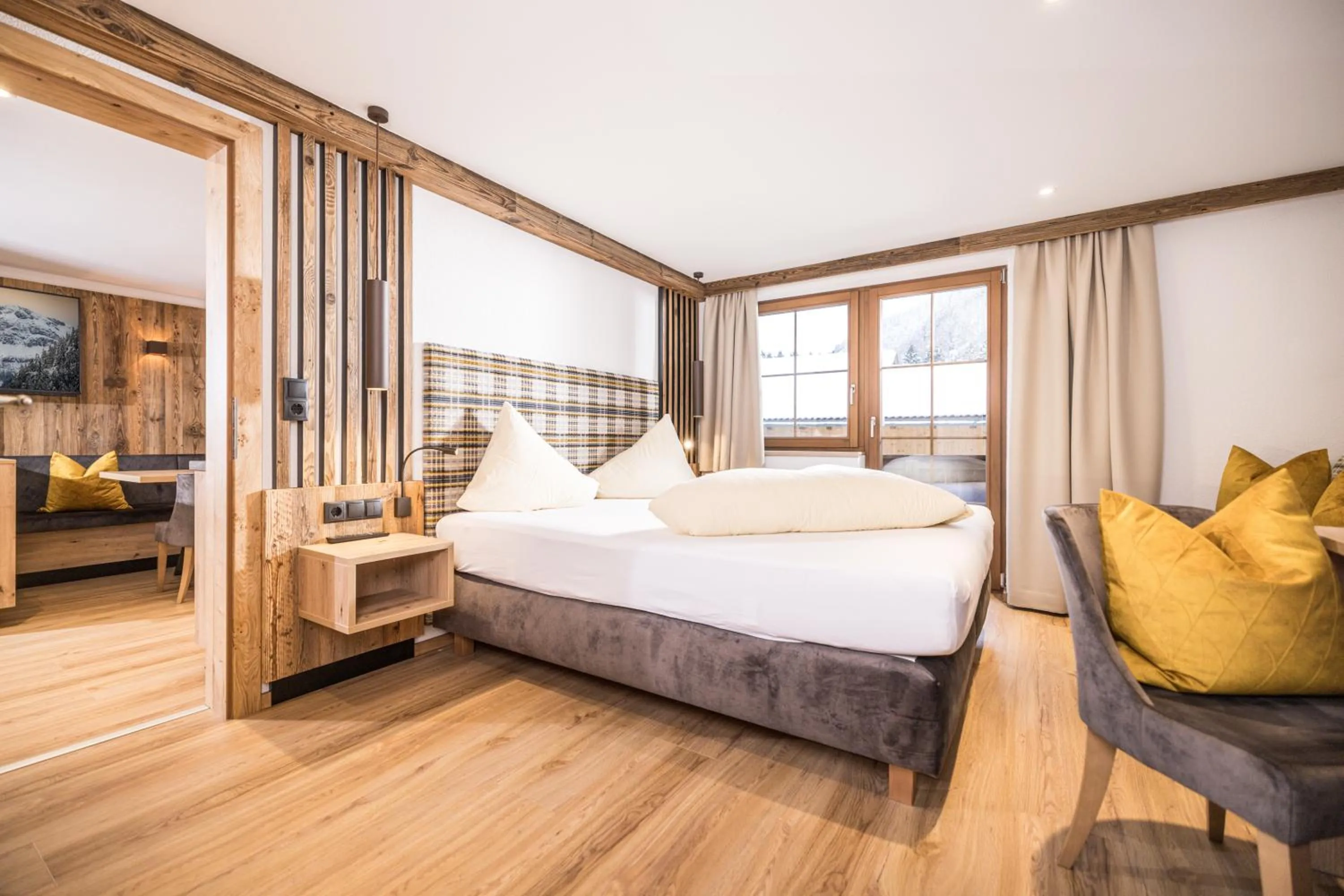 Bedroom, Bed in Appartements Schrambacherhof
