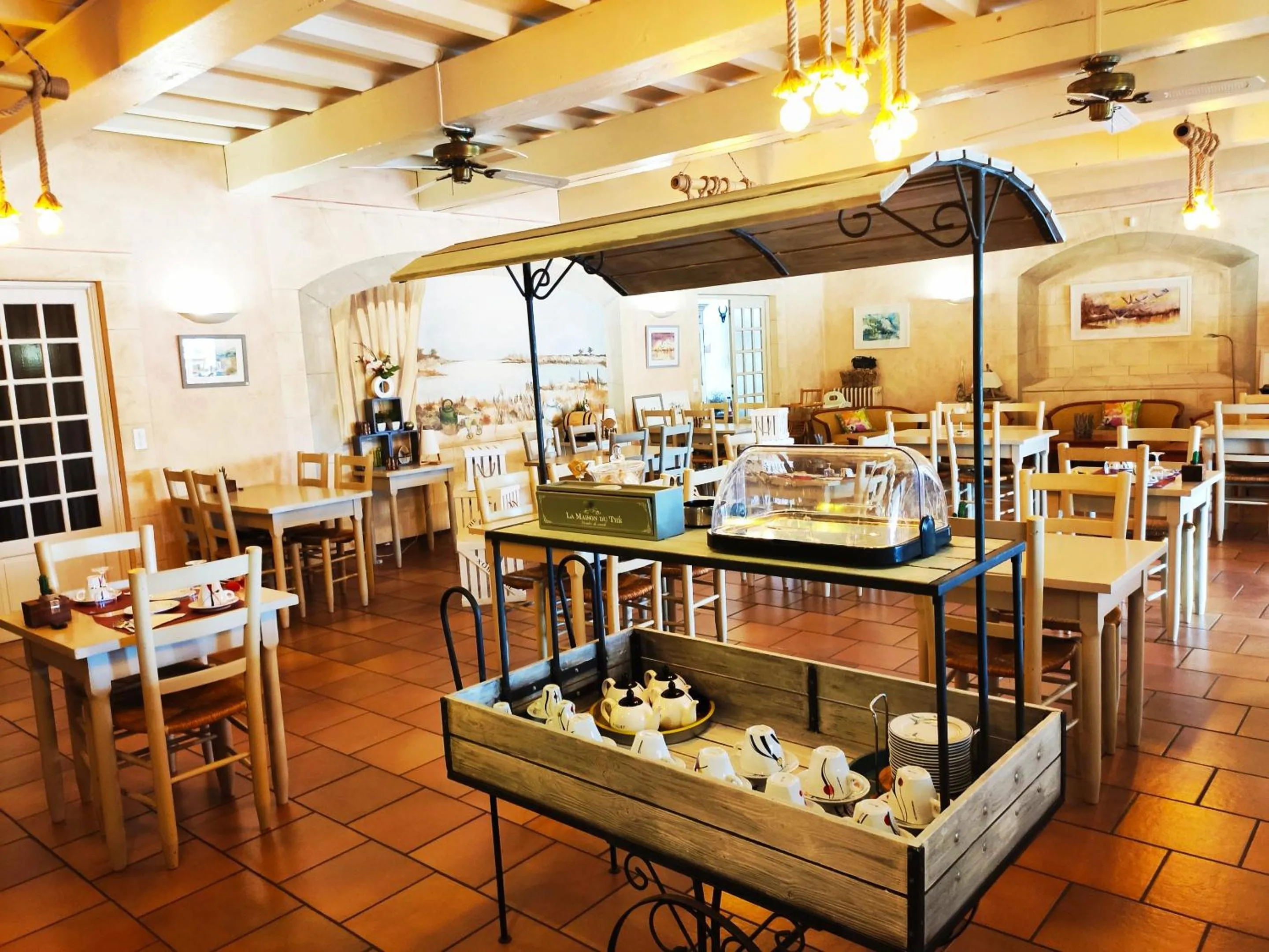 Breakfast in Logis Le Nid du Pont de Gau