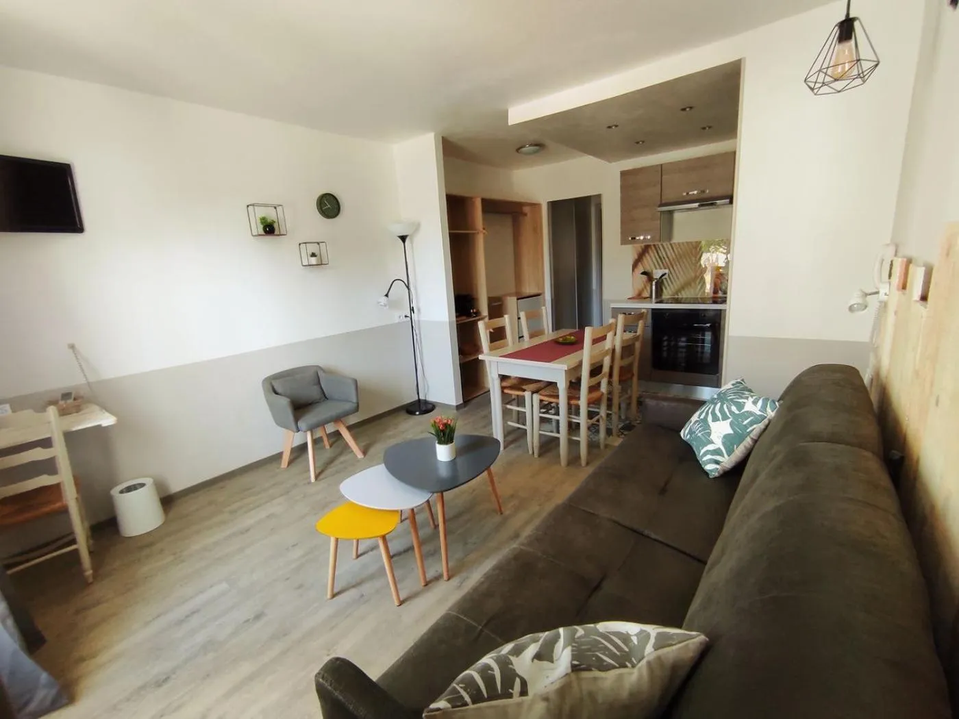 Living room in Logis Le Nid du Pont de Gau