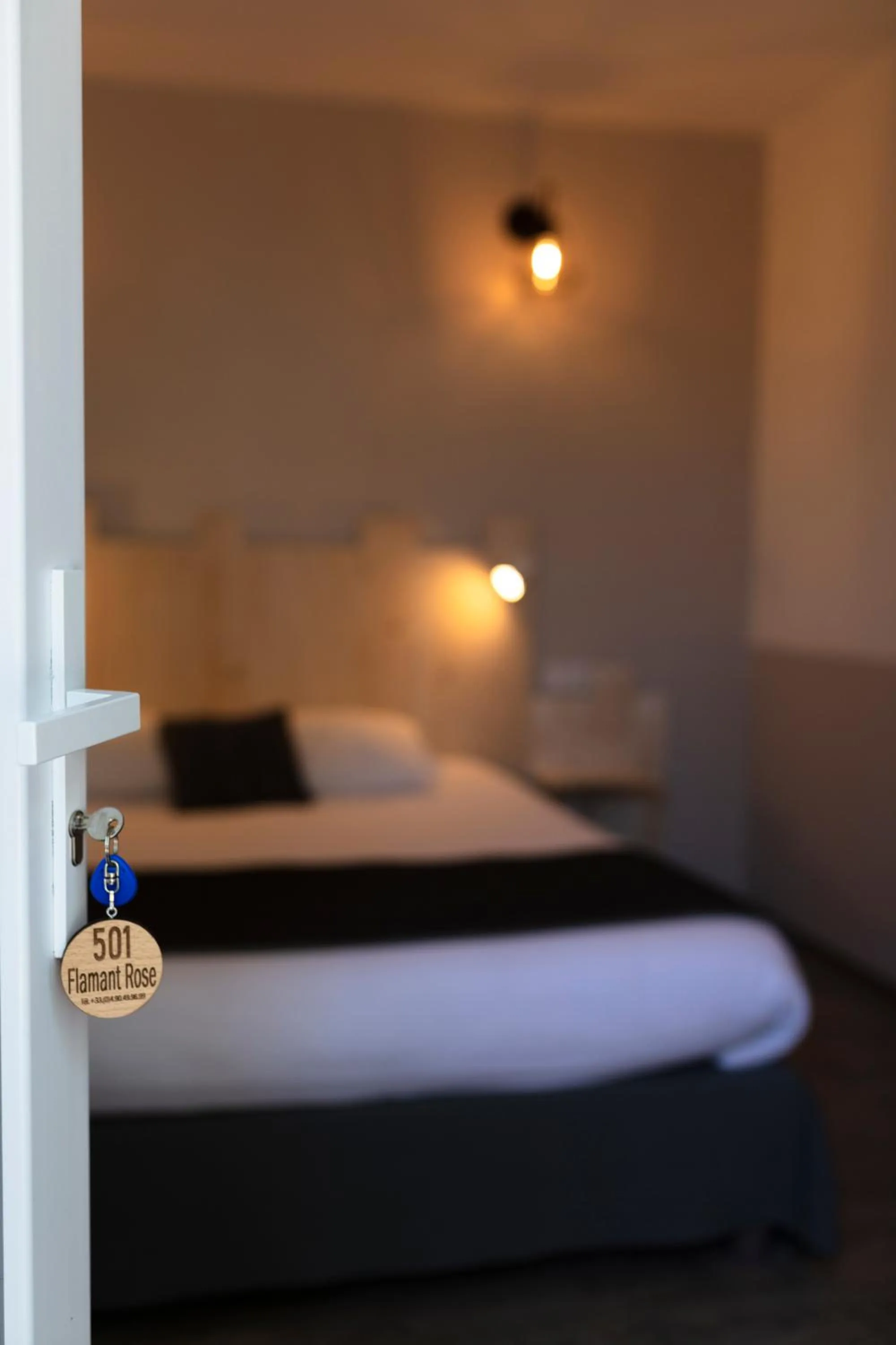 Bedroom, Bed in Logis Le Nid du Pont de Gau