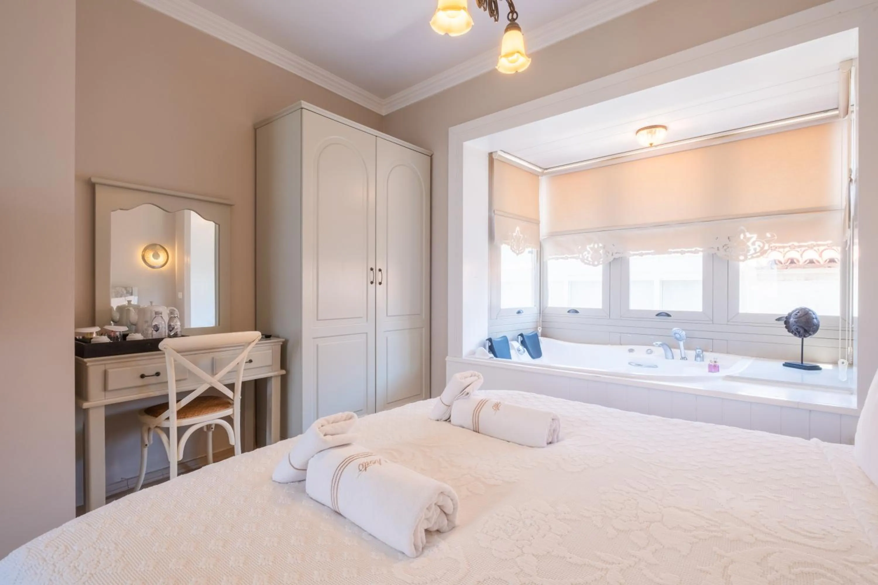 Bed in Viento Alacati Hotel