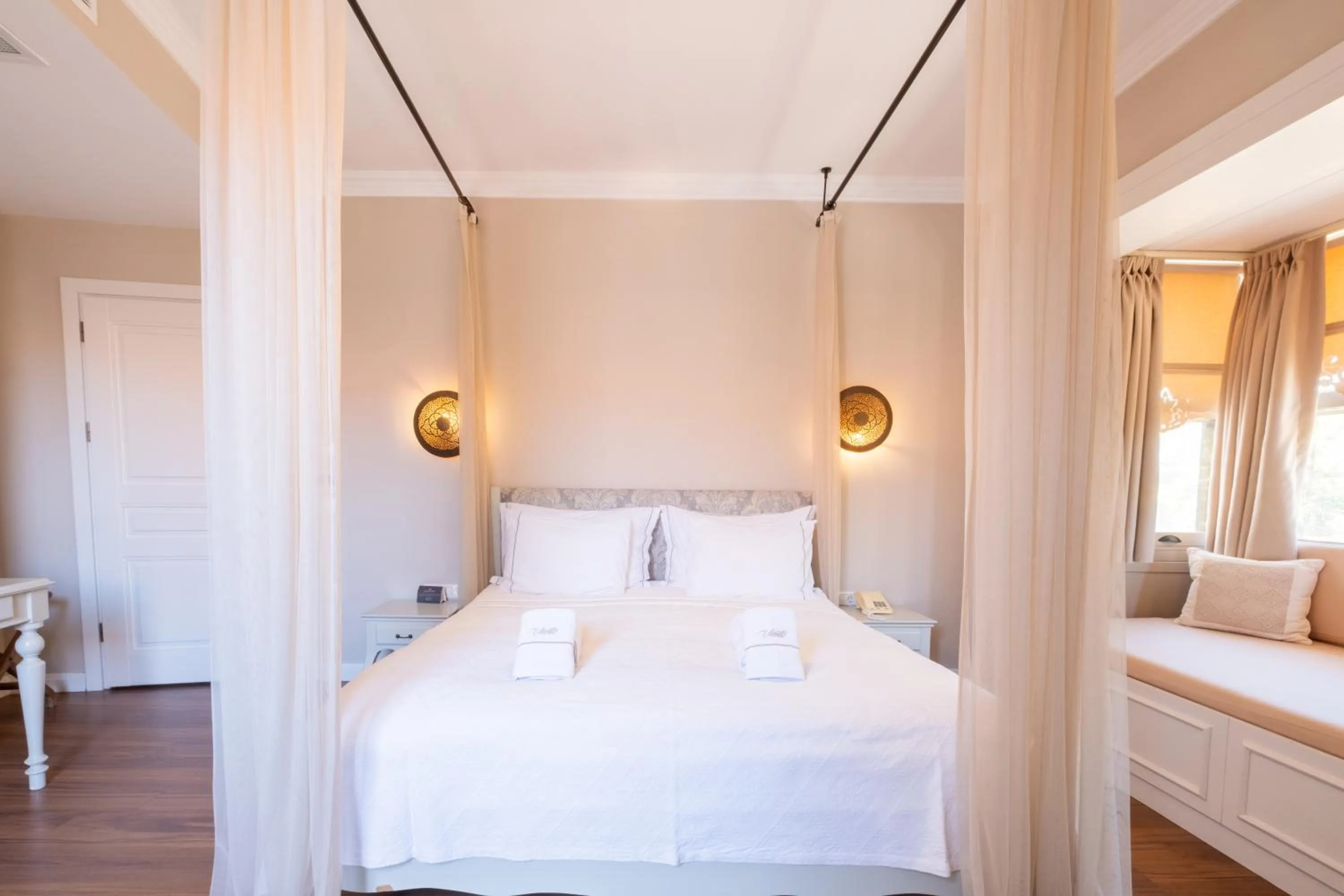 Bed in Viento Alacati Hotel