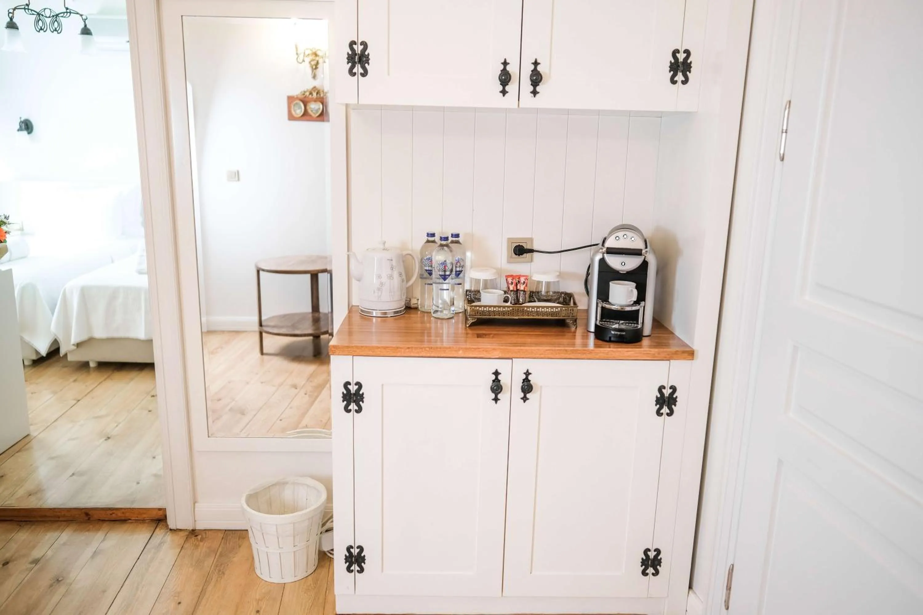 Kitchen or kitchenette in Viento Alacati Hotel