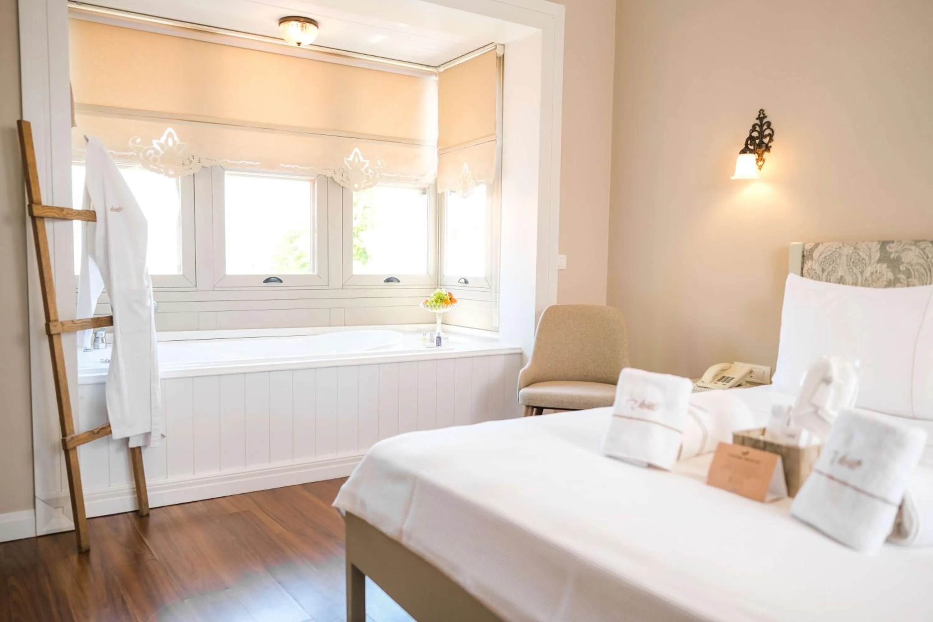 Bed in Viento Alacati Hotel