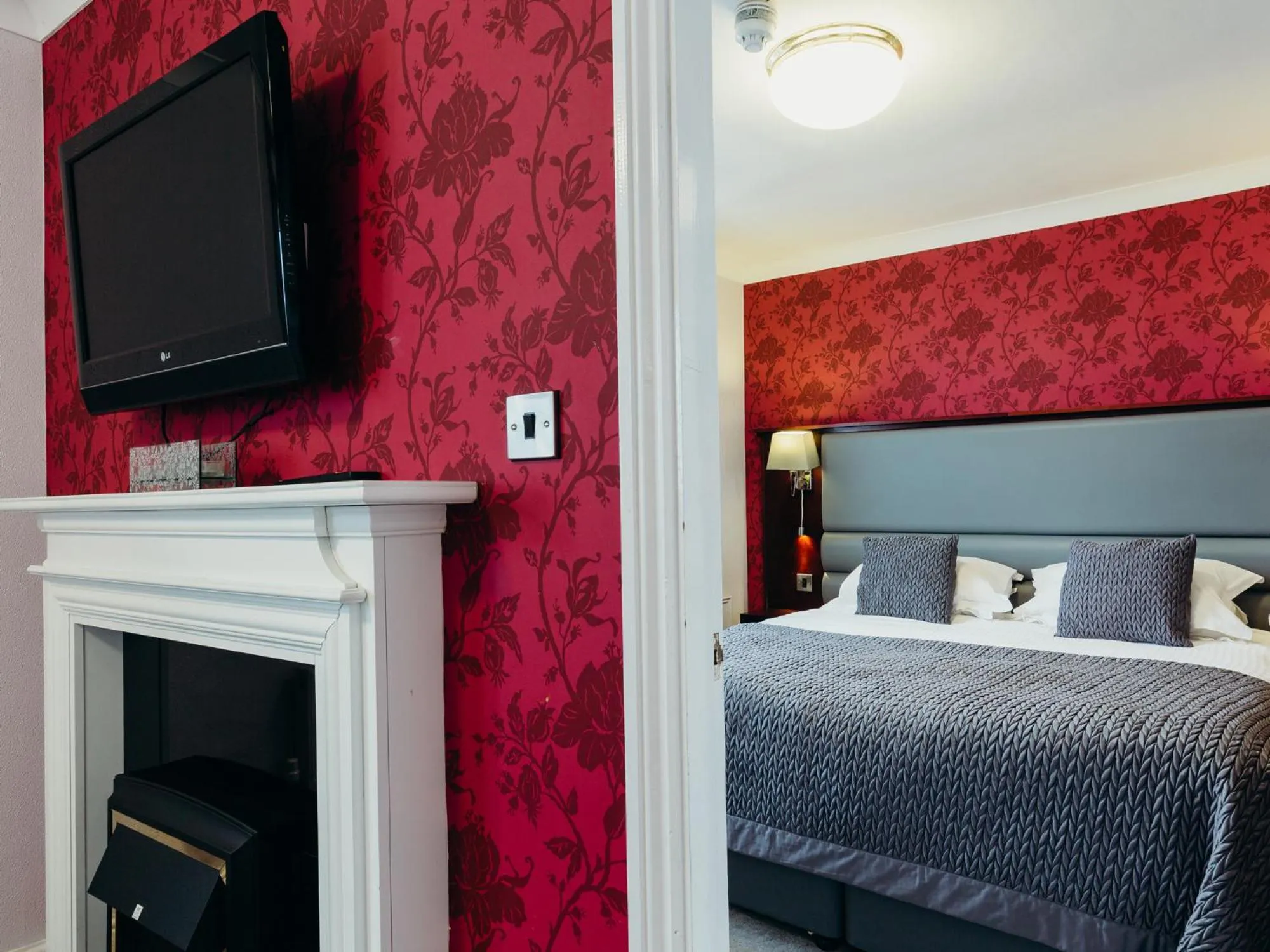 Bedroom, Bed in Crown Spa Hotel Scarborough by Compass Hospitality