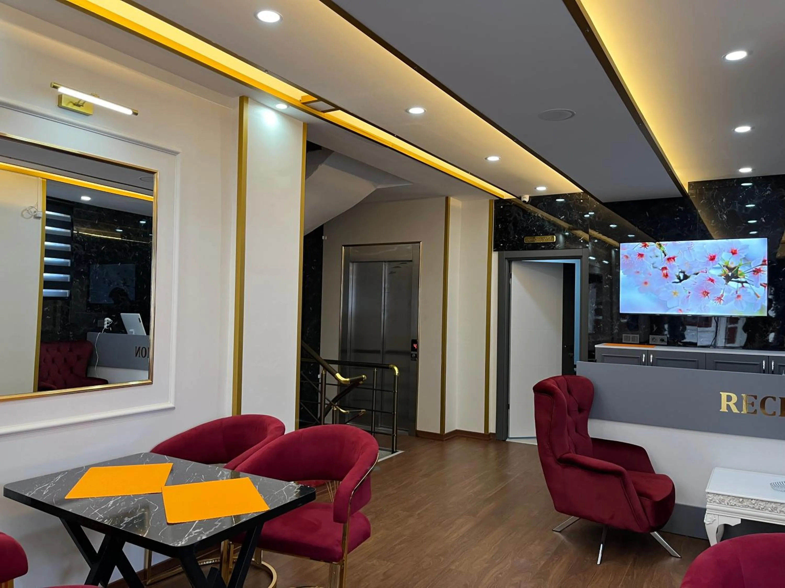 elevator in Lale Sultan Hotel