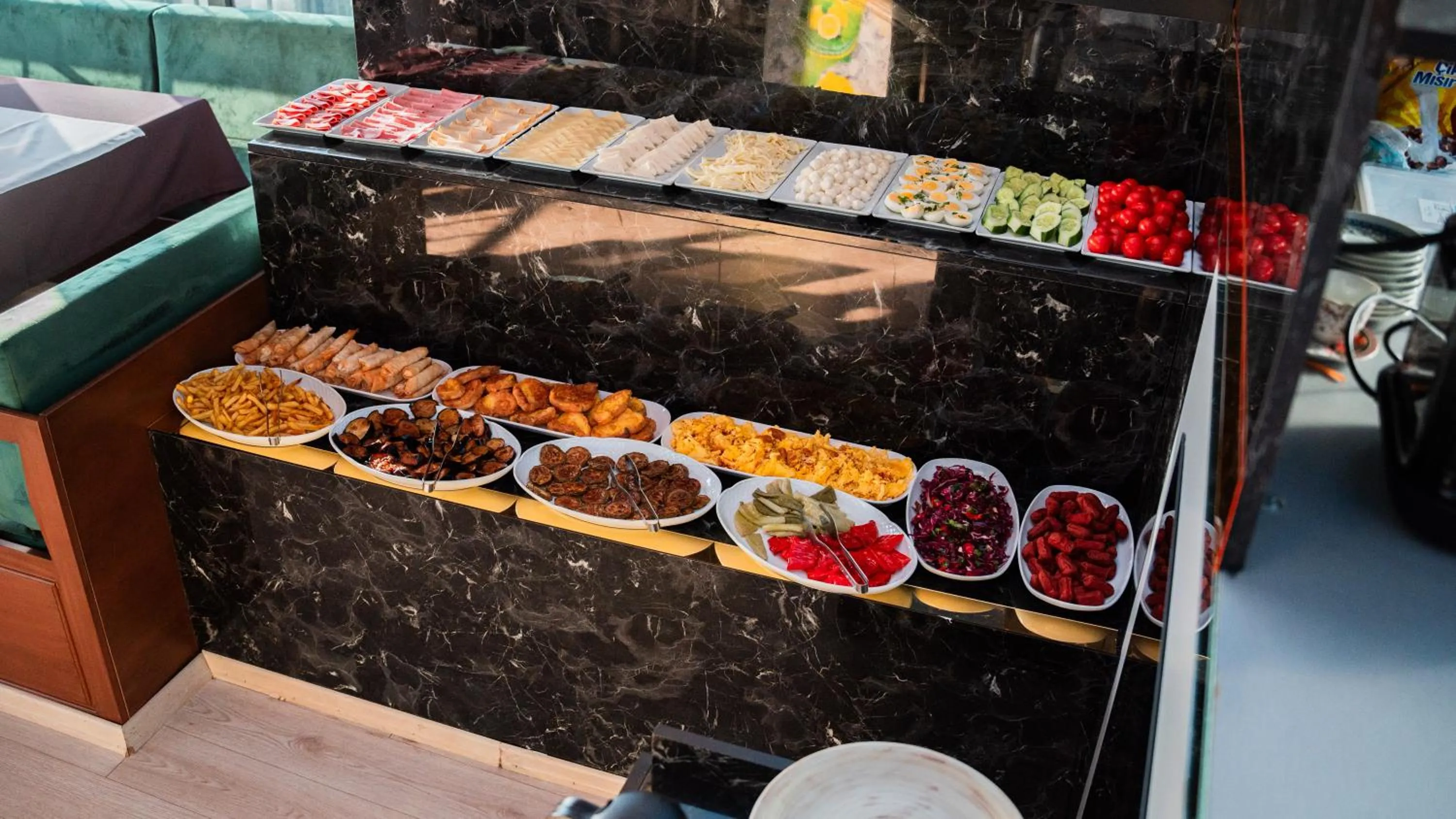 Buffet breakfast in Lale Sultan Hotel