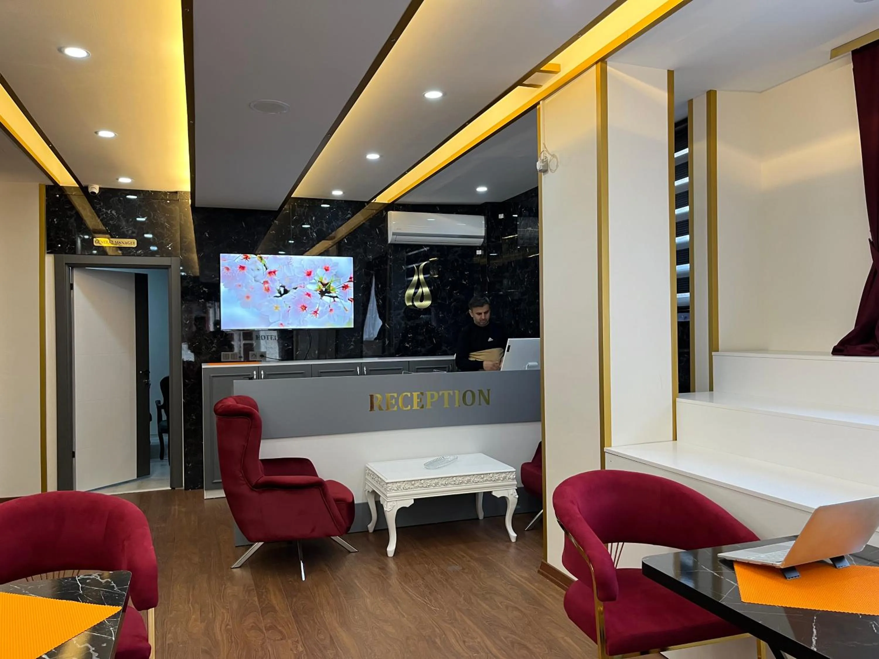 Lobby or reception in Lale Sultan Hotel