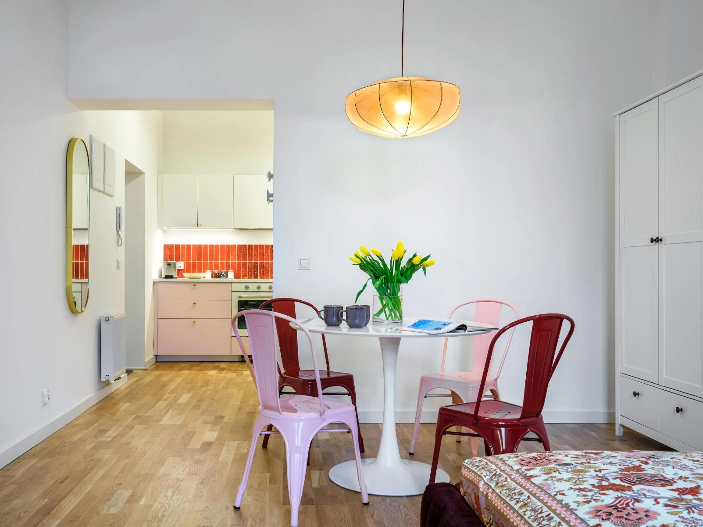 Kitchen or kitchenette in Tyzenhauz Suites Topolowa
