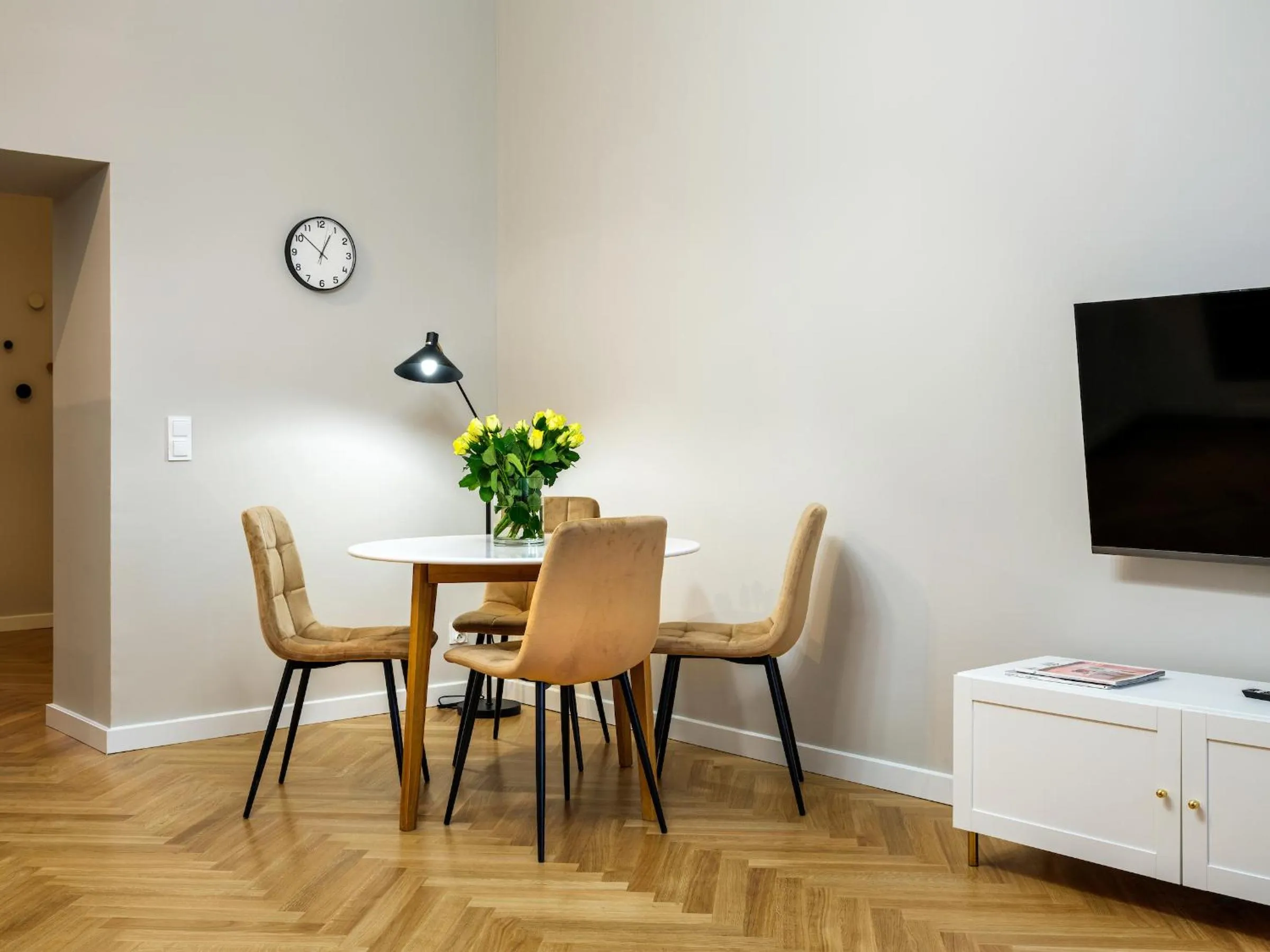 TV and multimedia in Tyzenhauz Suites Topolowa