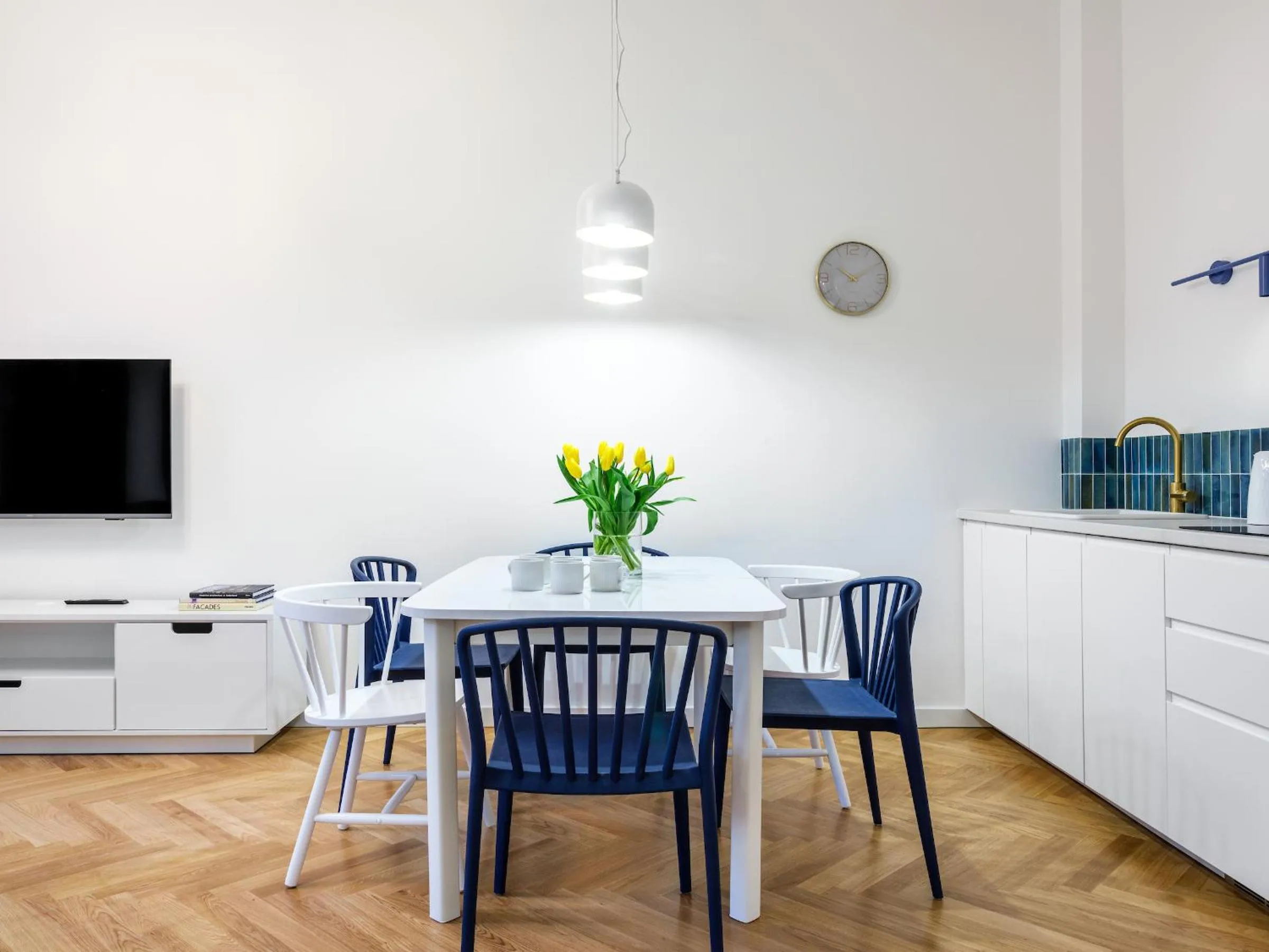 TV and multimedia in Tyzenhauz Suites Topolowa