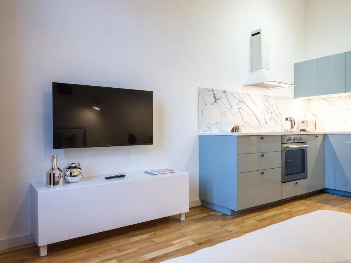 TV and multimedia in Tyzenhauz Suites Topolowa