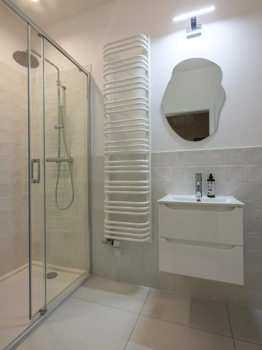 Shower in Tyzenhauz Suites Topolowa