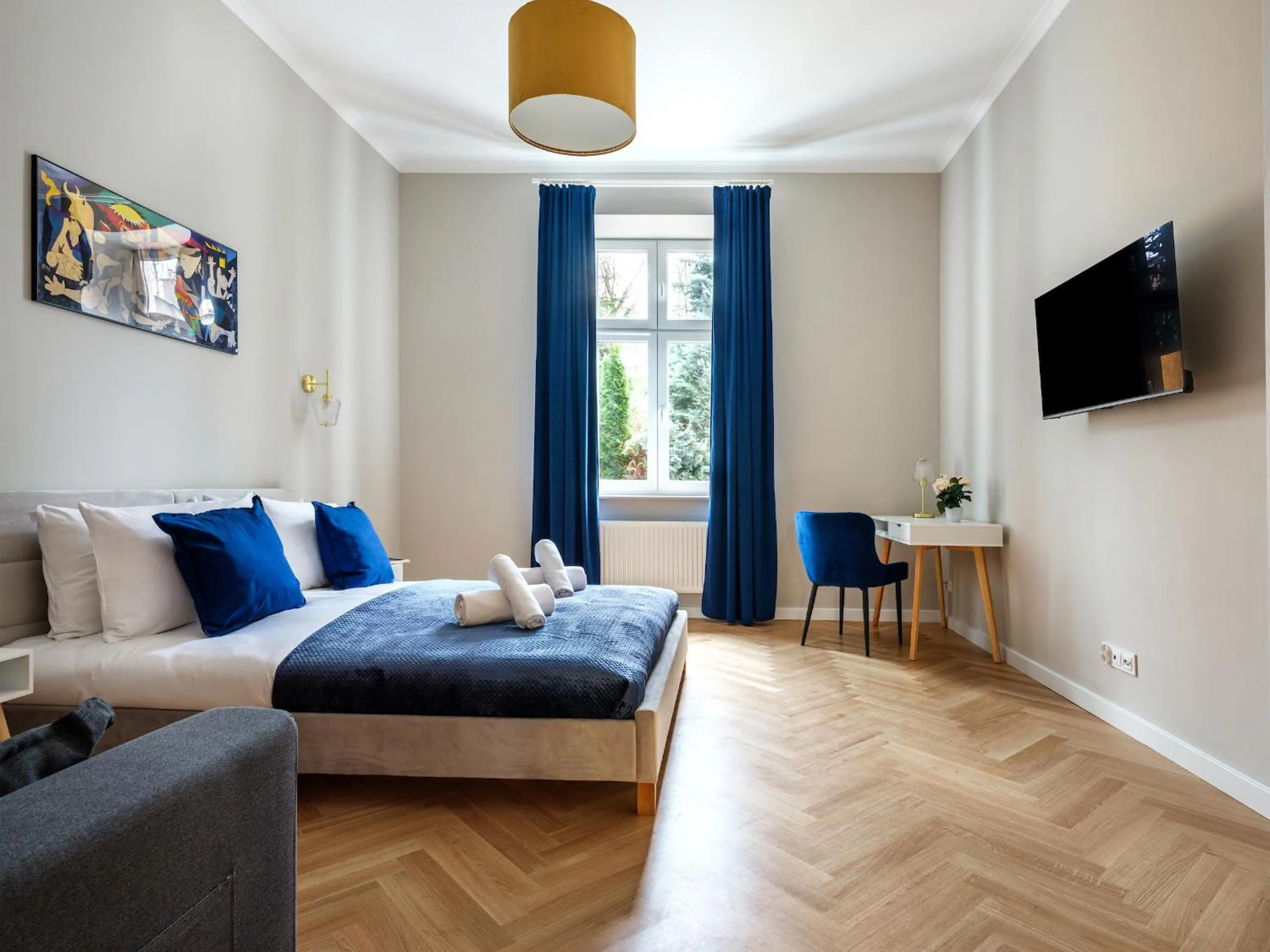 Bed in Tyzenhauz Suites Topolowa