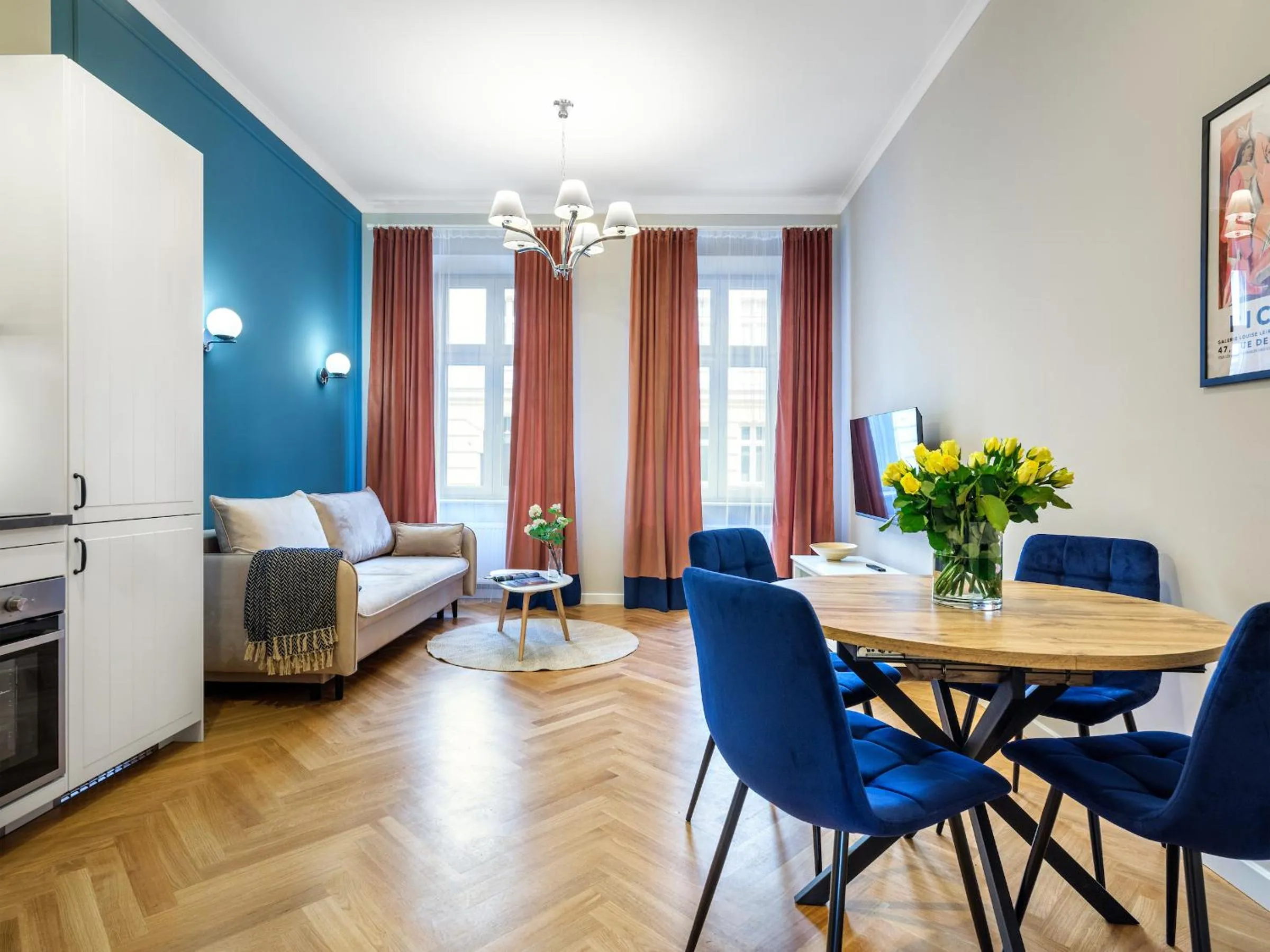 TV and multimedia in Tyzenhauz Suites Topolowa