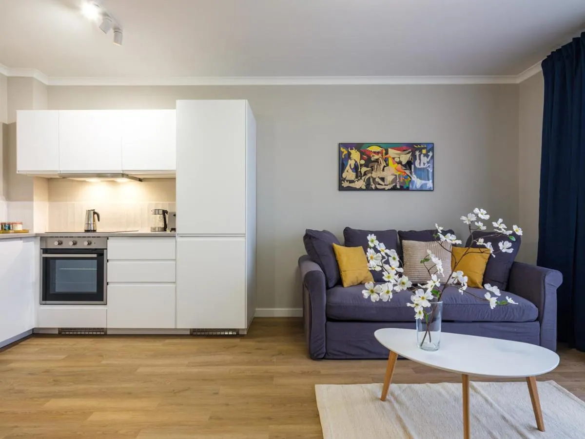 Kitchen or kitchenette in Tyzenhauz Suites Topolowa