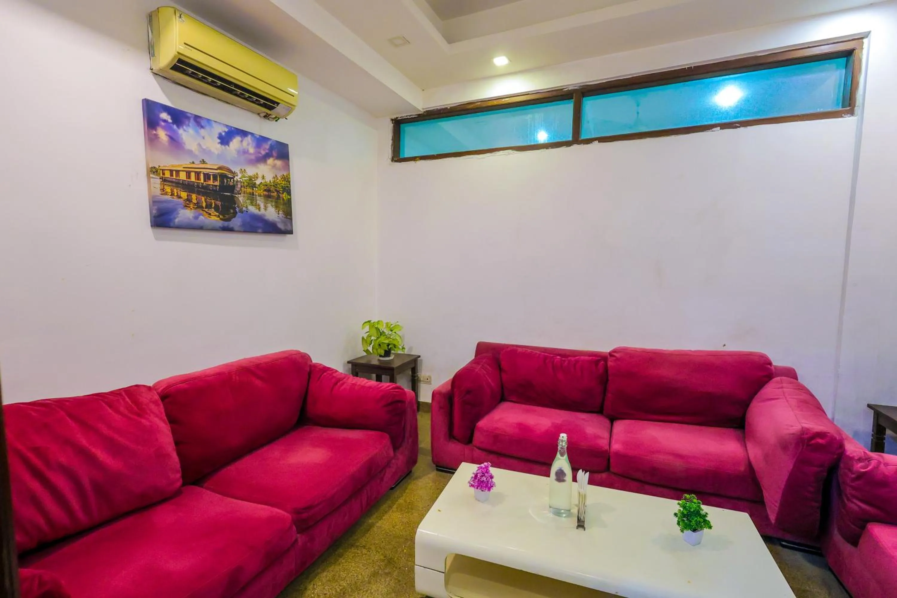 Seating area in Nikko Blue - Boutique Hotel