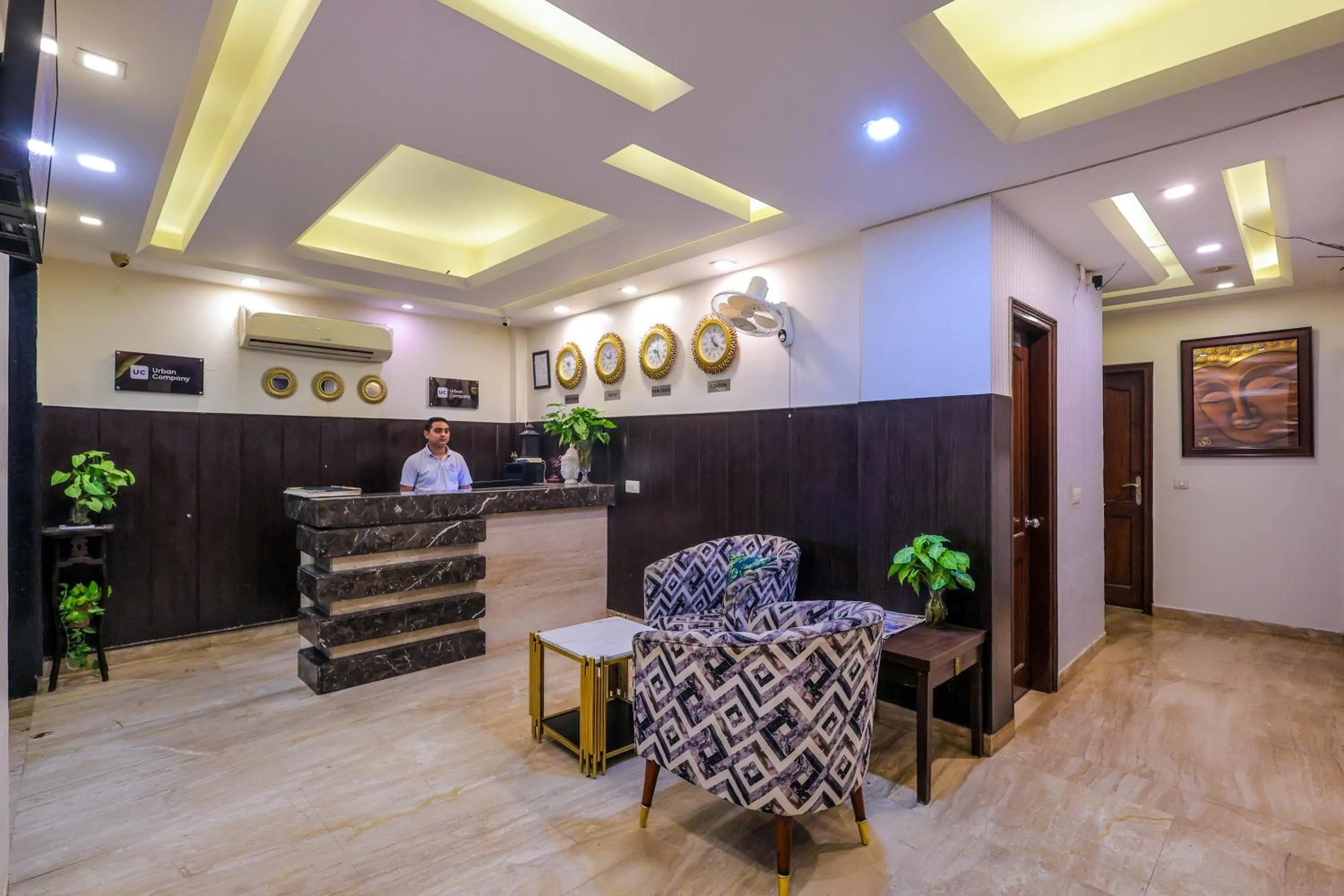 Lobby or reception in Nikko Blue - Boutique Hotel