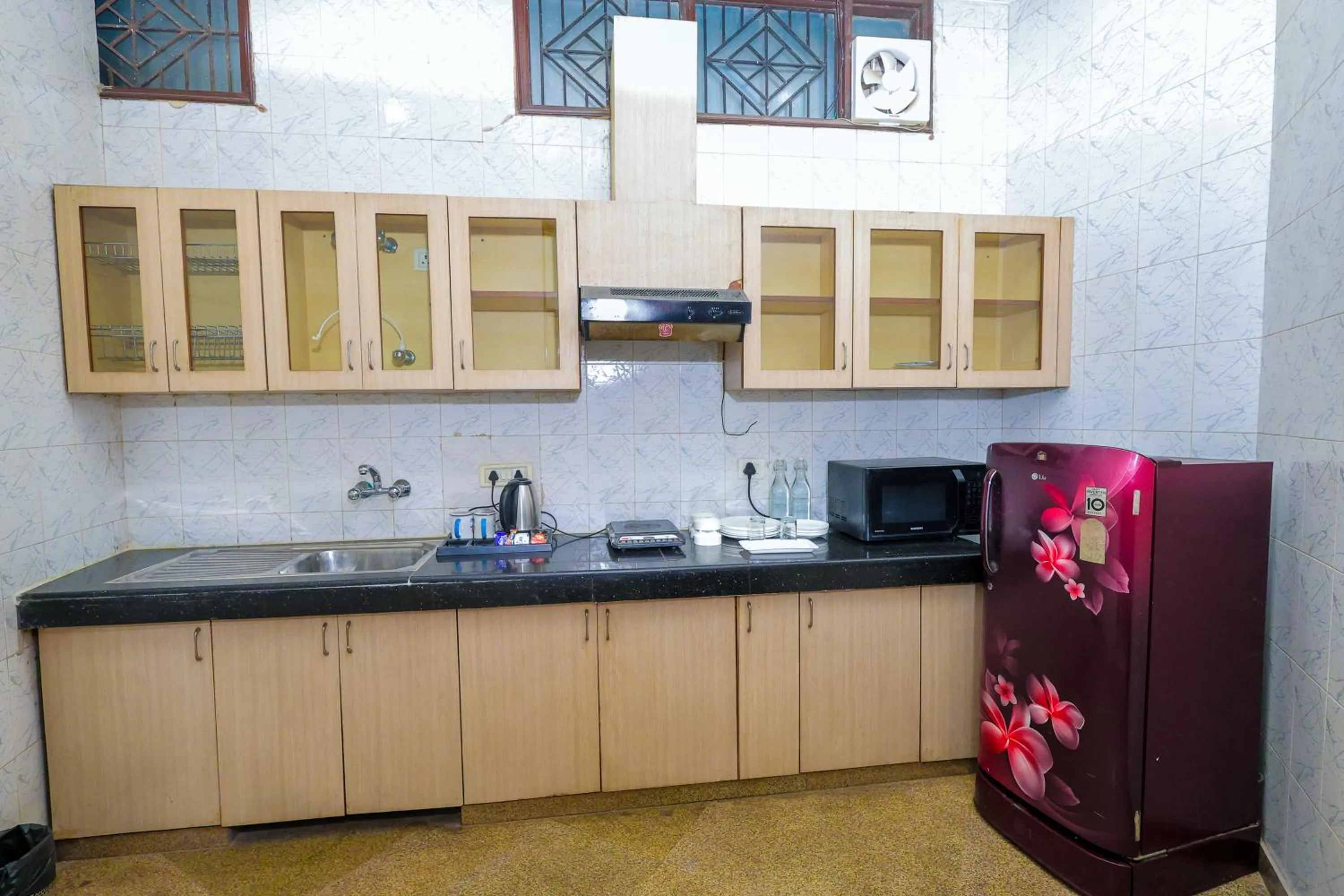 Kitchen or kitchenette in Nikko Blue - Boutique Hotel