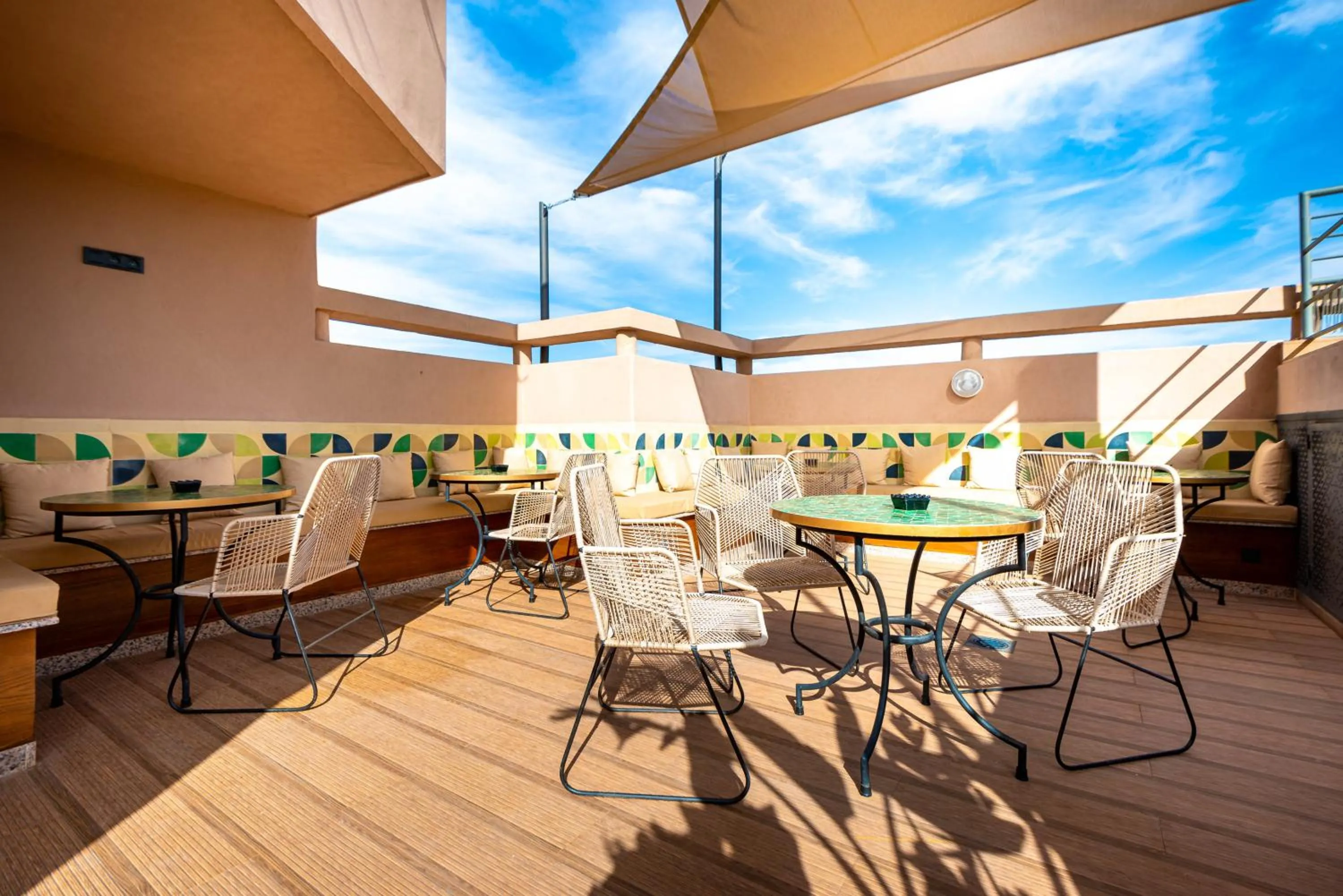 Patio in Fashion Boutique Hotel