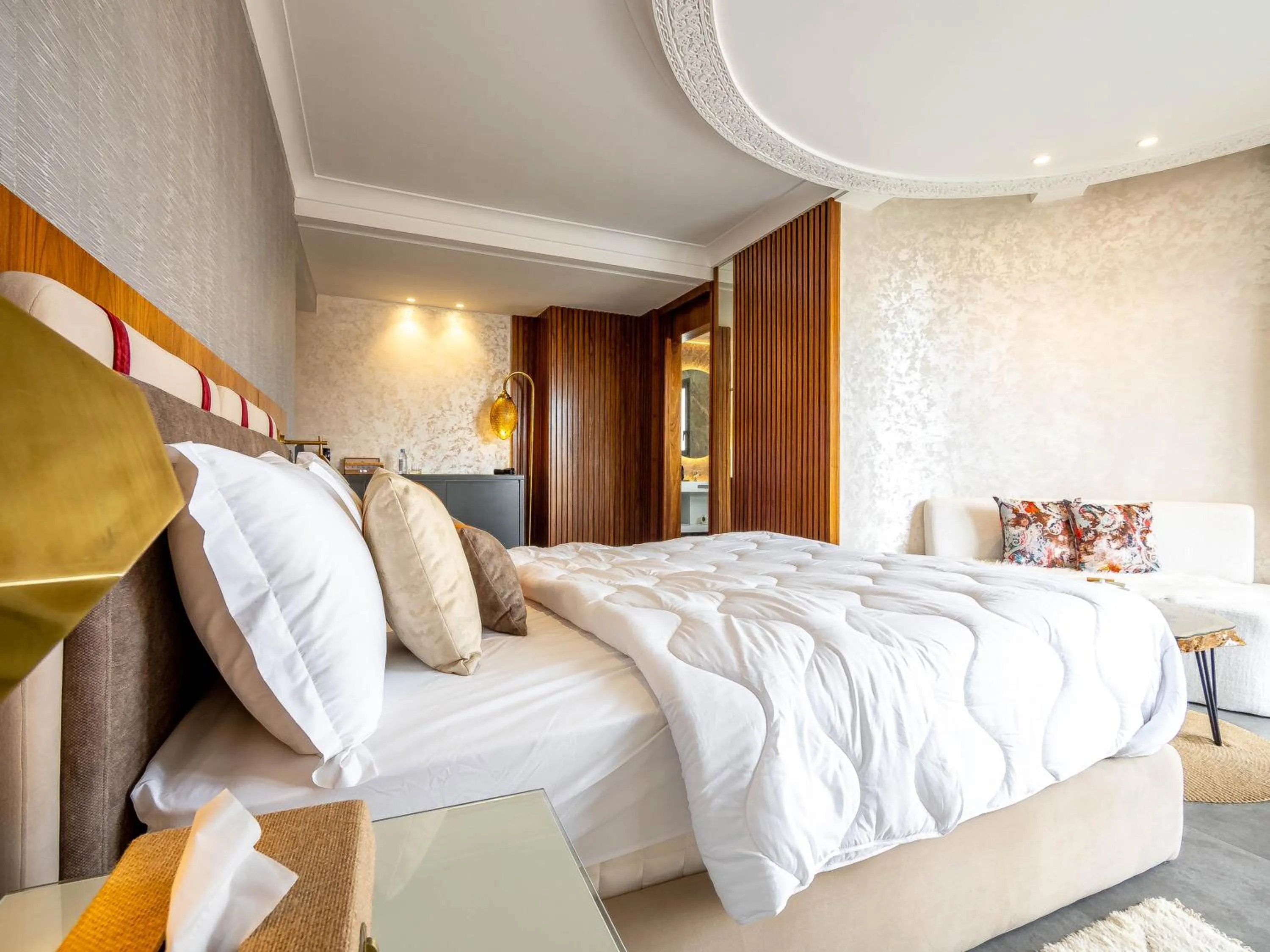 Living room, Bed in Fashion Boutique Hotel