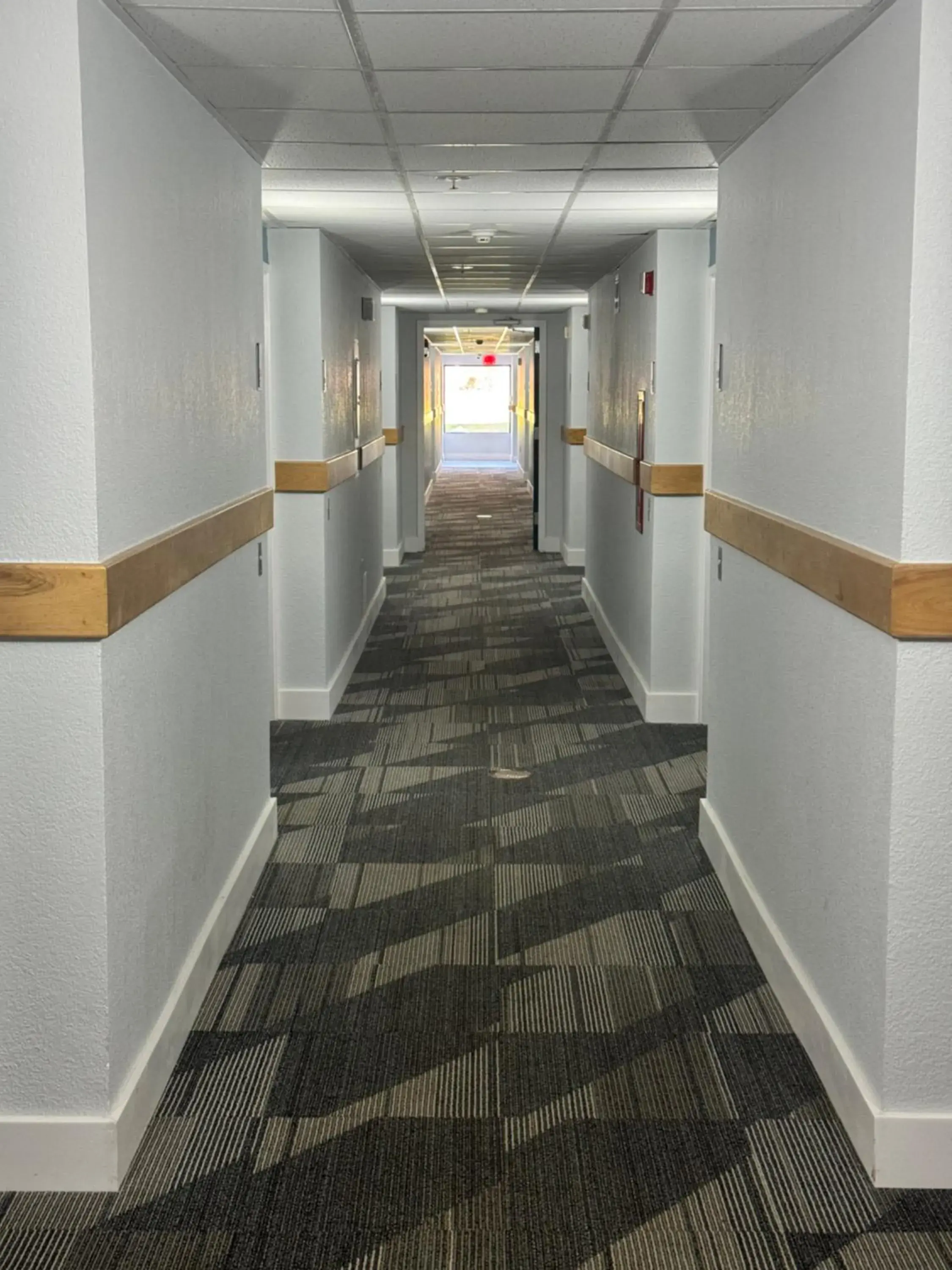 Property building in Studio 6 Suites East Syracuse NY Airport
