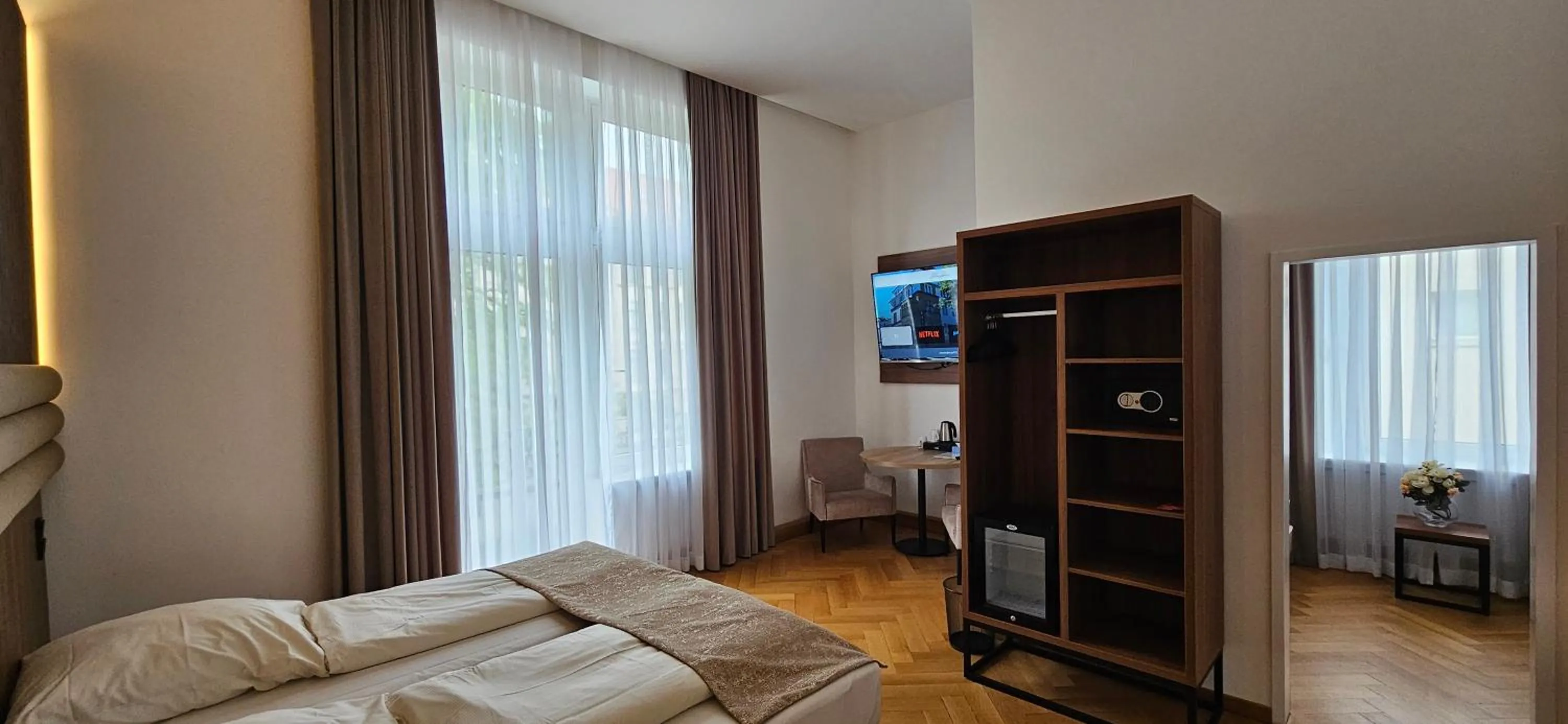 Bed in Hotel Villa Sophia