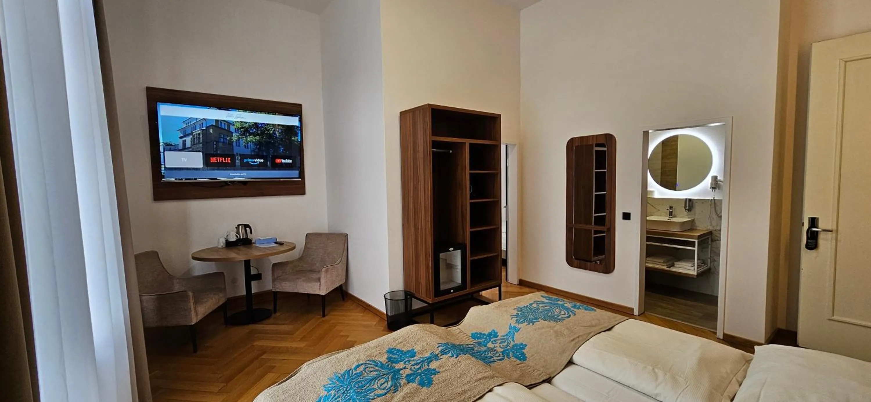 Bed in Hotel Villa Sophia