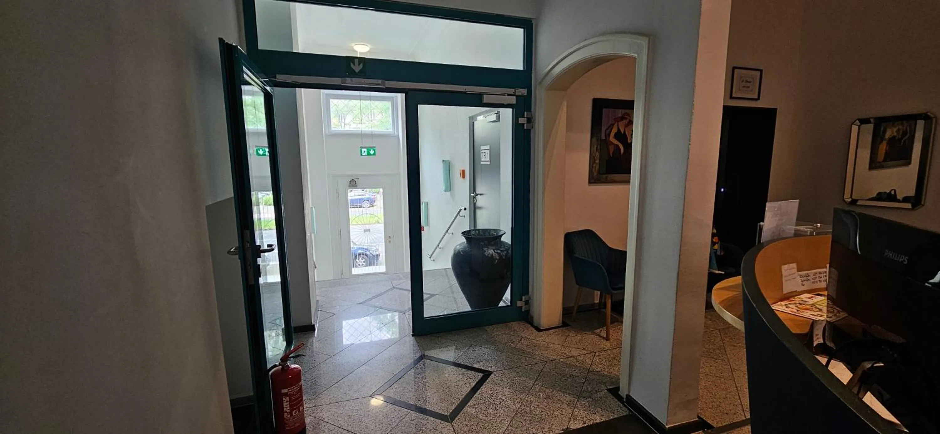 Lobby or reception in Hotel Villa Sophia