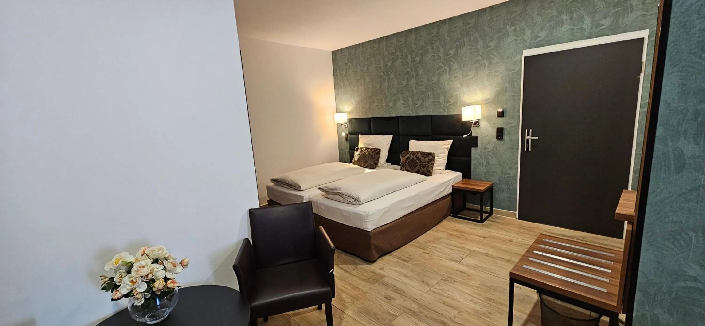 Bed in Hotel Villa Sophia
