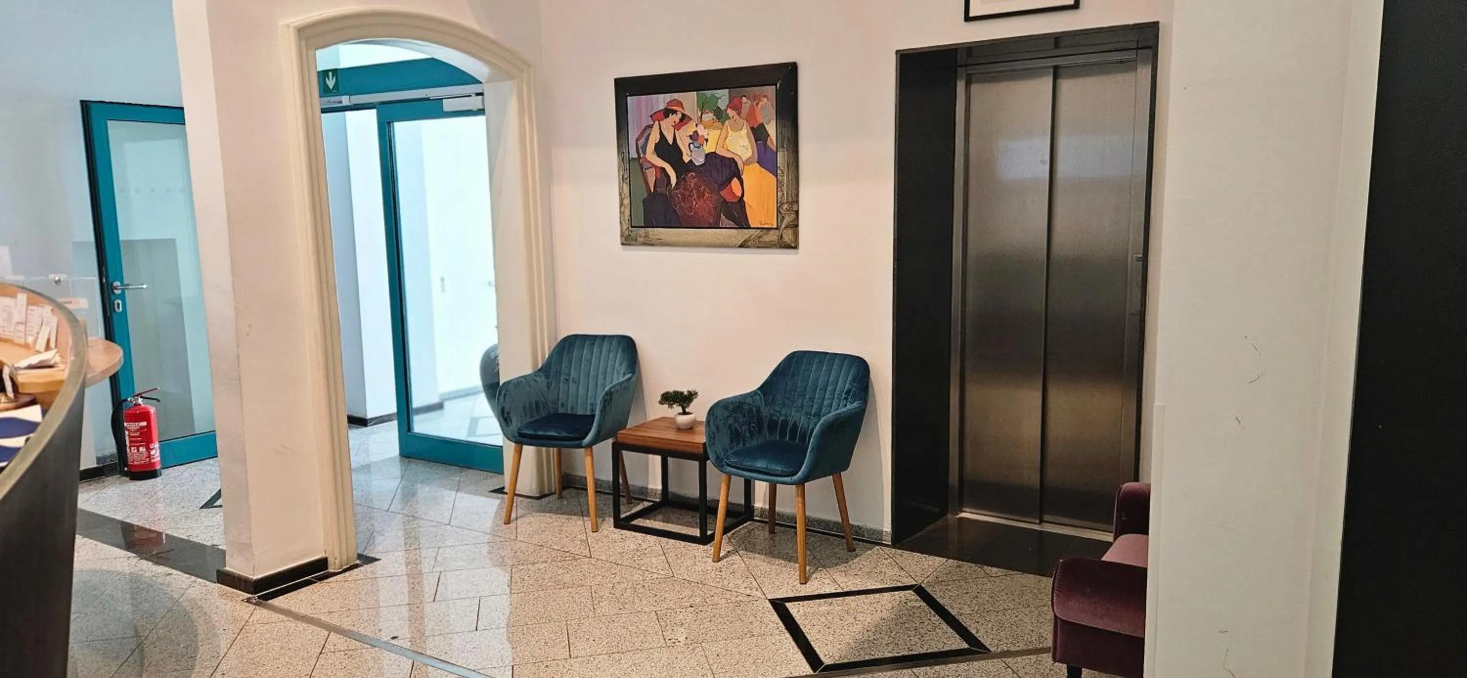 Lobby or reception in Hotel Villa Sophia