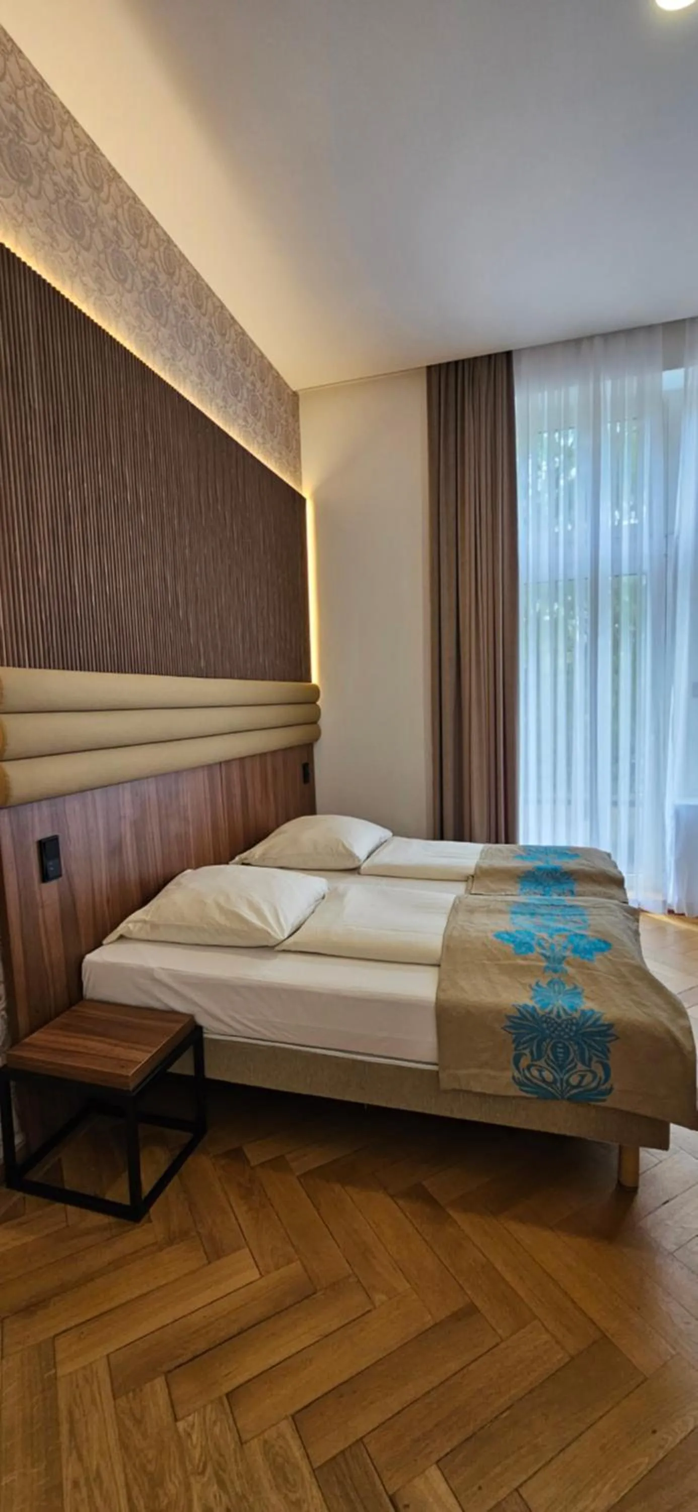 Bed in Hotel Villa Sophia
