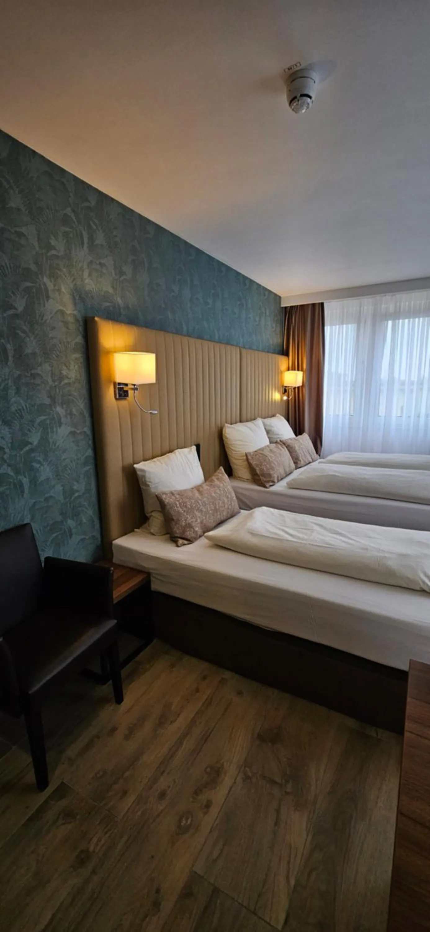 Bed in Hotel Villa Sophia