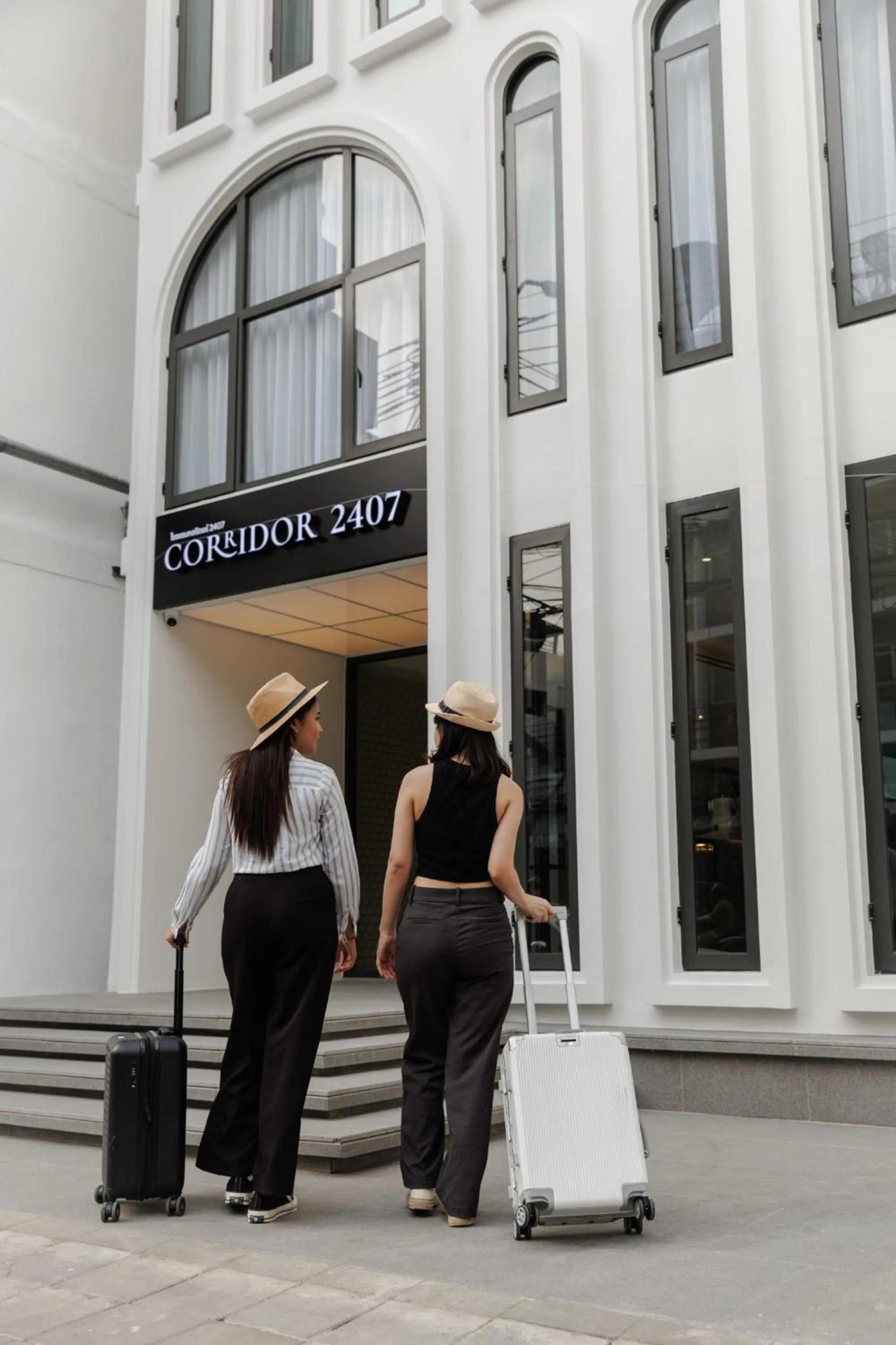 Facade/entrance in CORRIDOR 2407