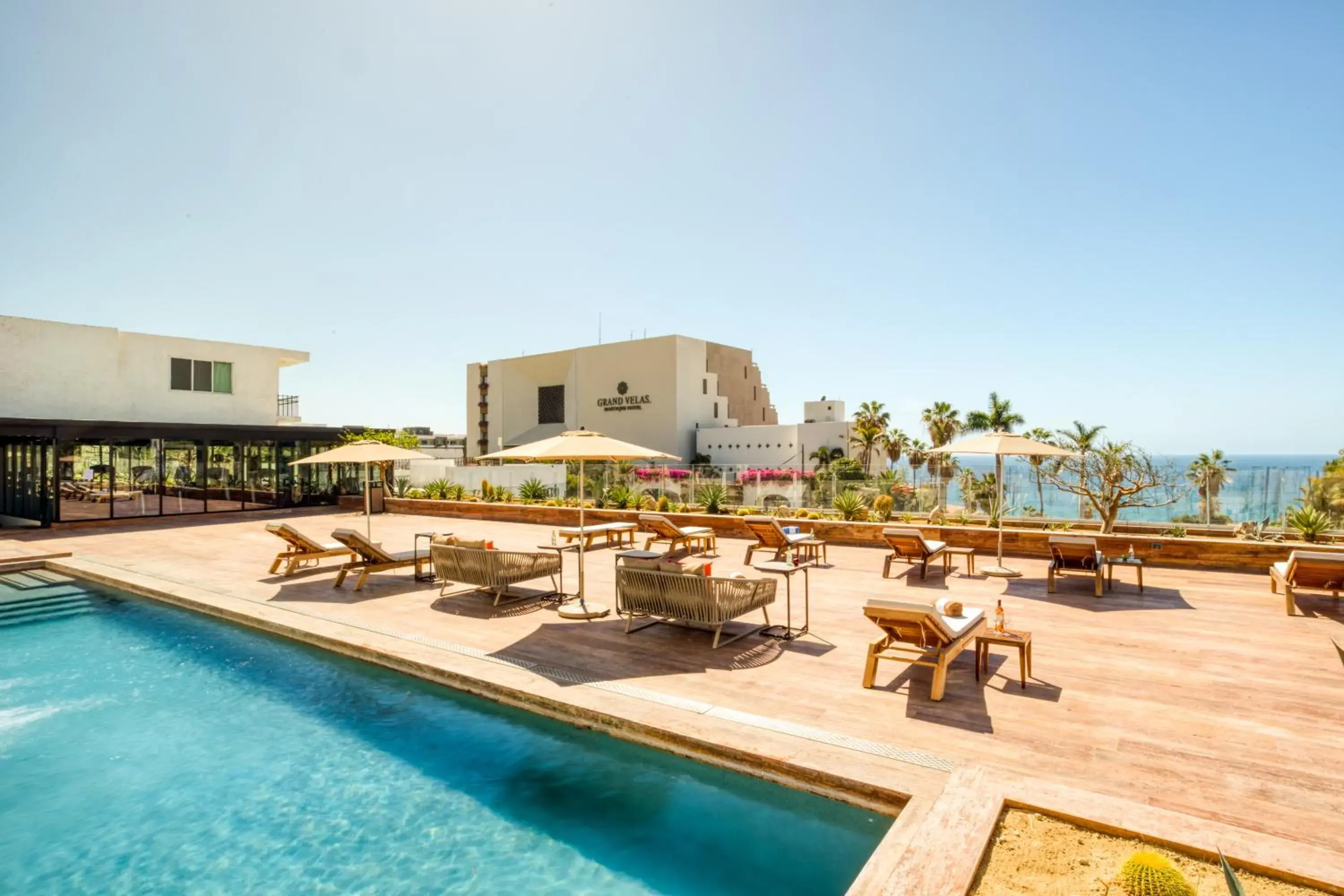 Pool view in Marella Cabo Pool view in Marella Cabo