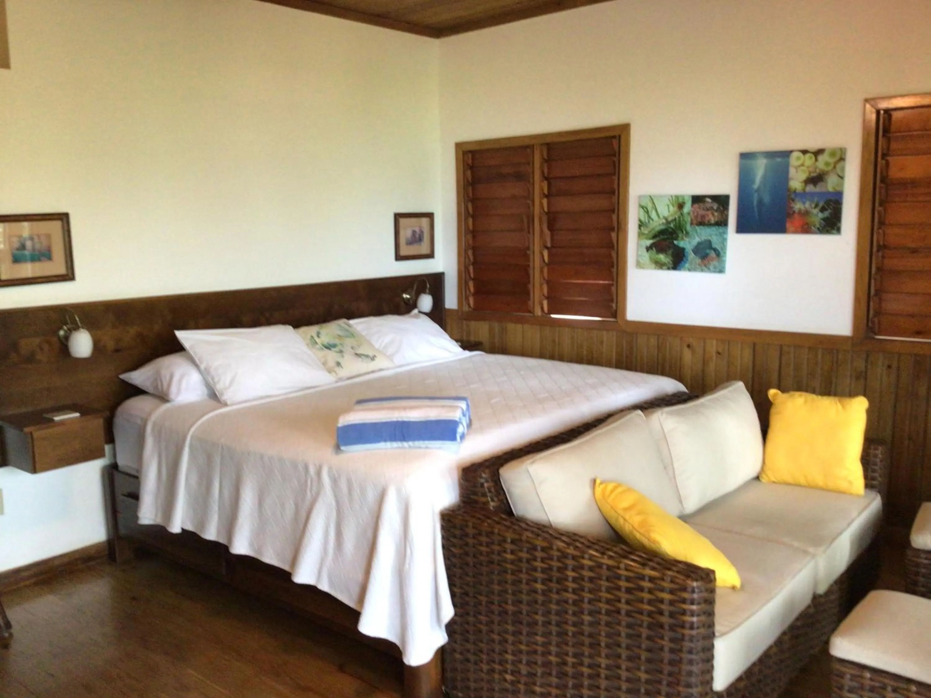 Bed in Cocolobo Resort
