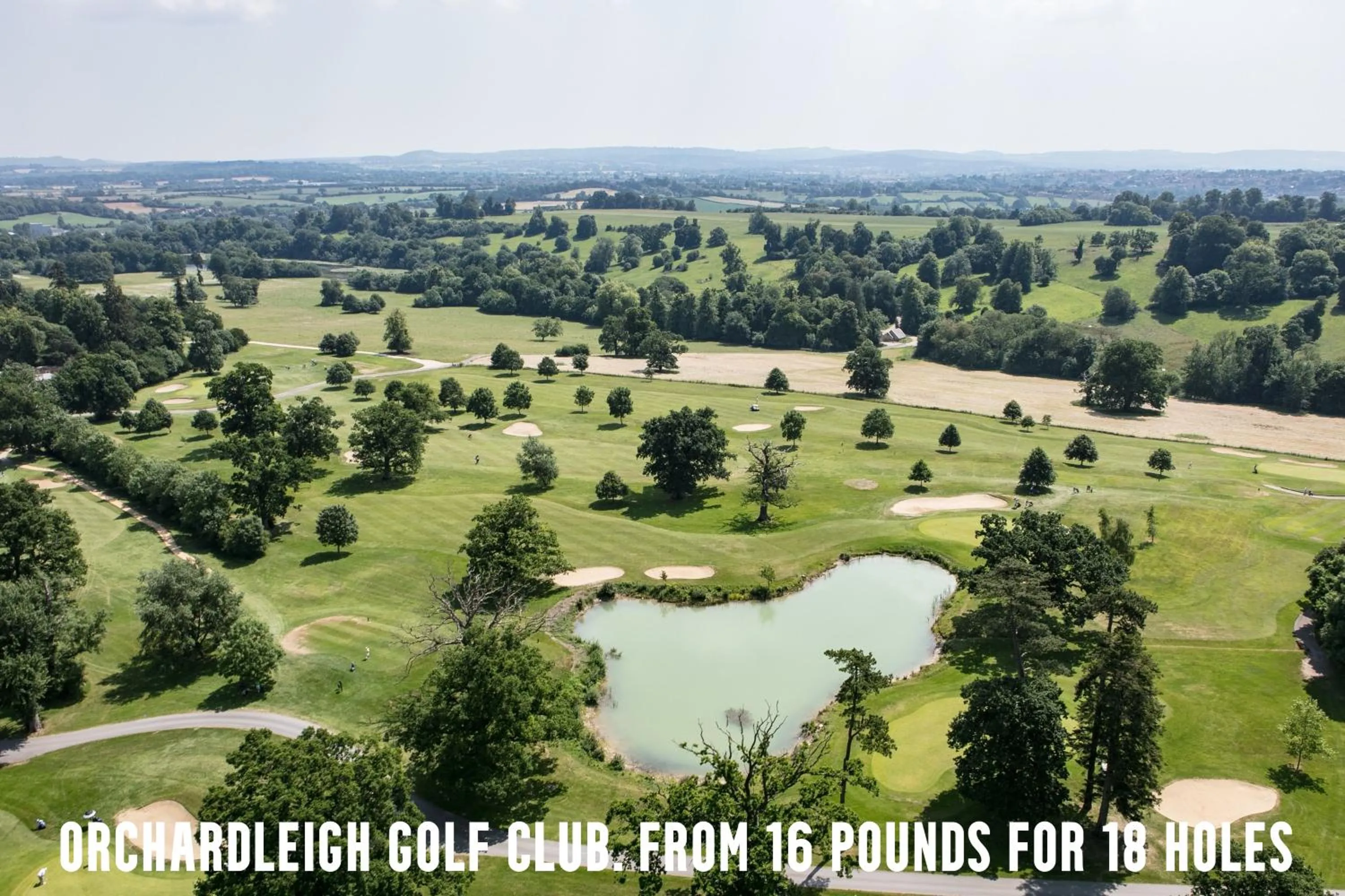 Golfcourse in Orchardleigh Estate
