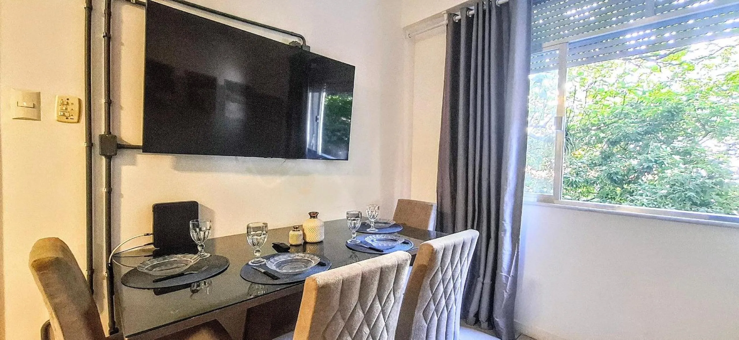 Living room in Must Leblon - pacote: 4 Hóspedes, Praia + 1 Ticket