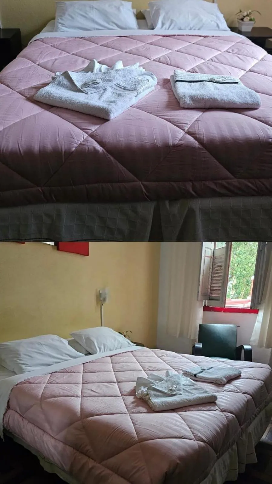 Bed in Varzea Palace Hotel