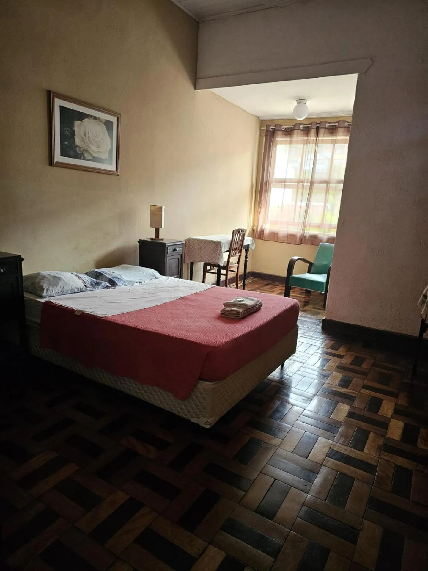 Bed in Varzea Palace Hotel